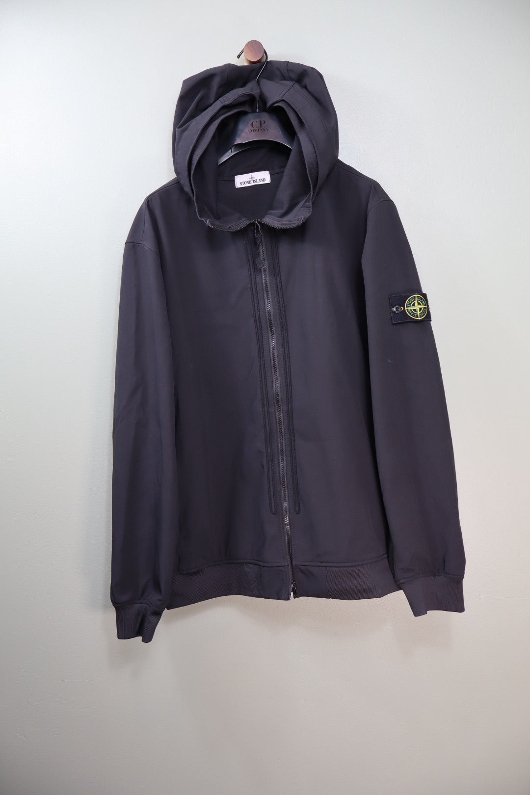 Stone Island Black Soft Shell Jacket