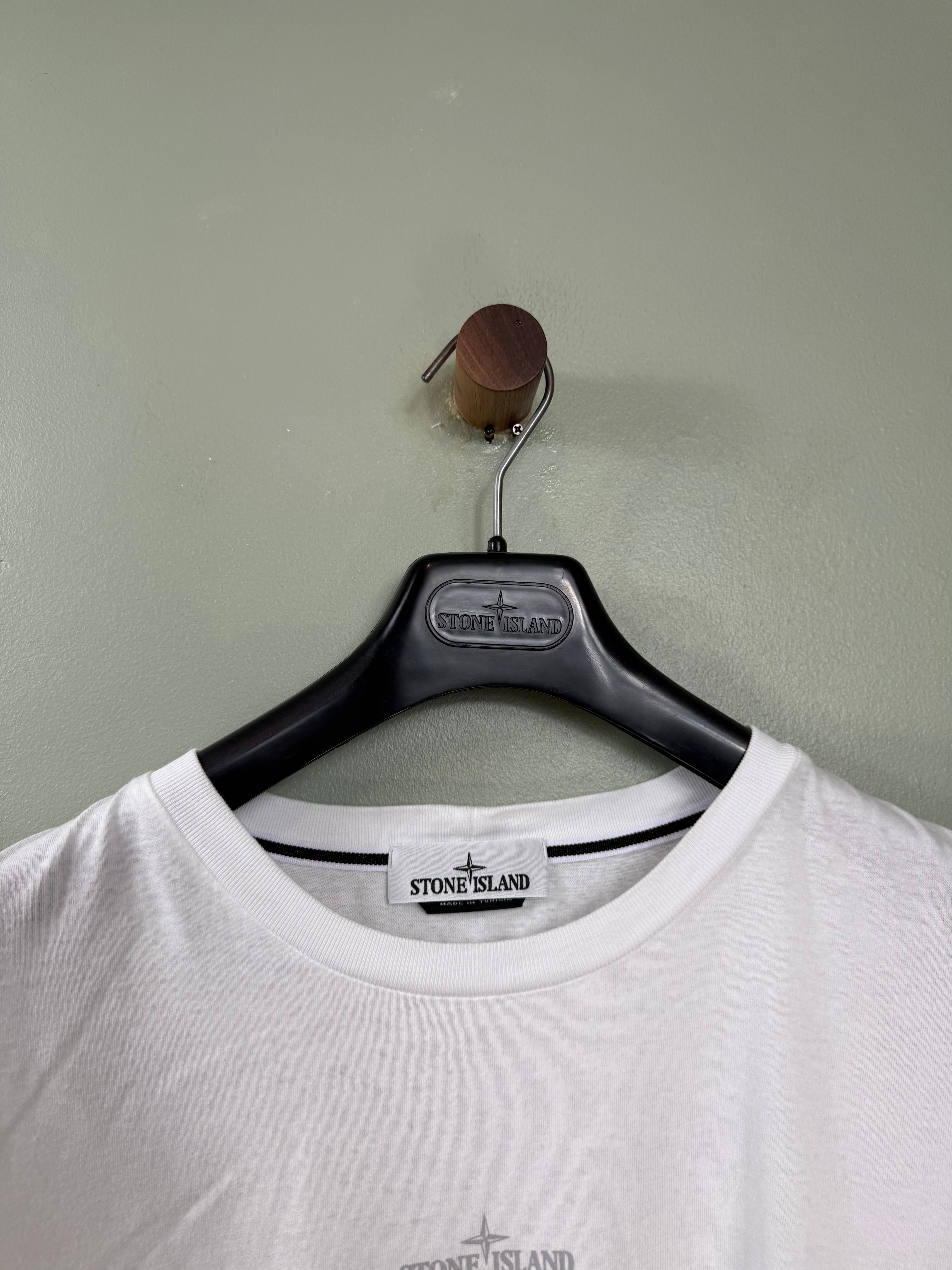 Stone Island White T-Shirt