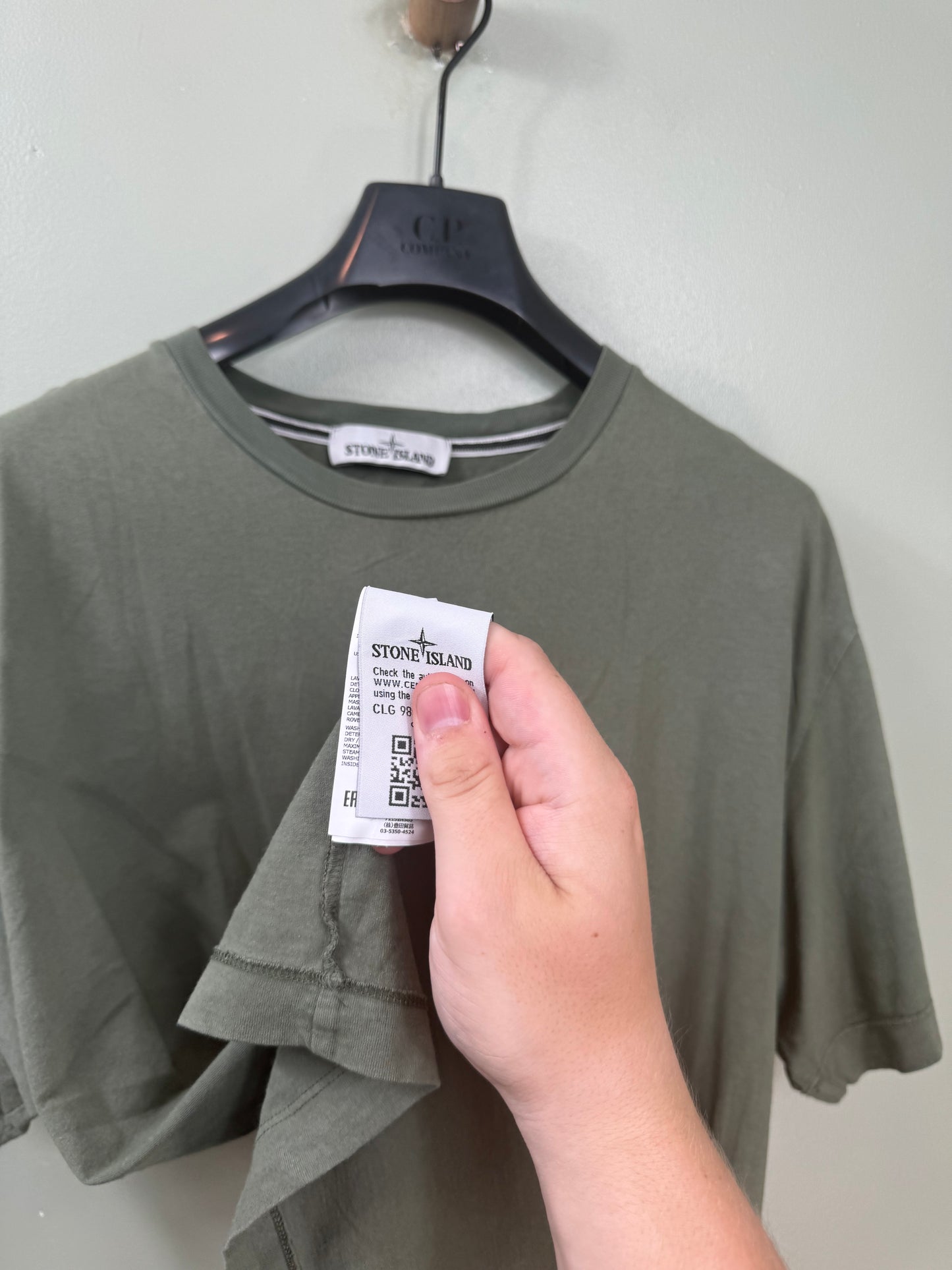 Stone Island Khaki T-Shirt
