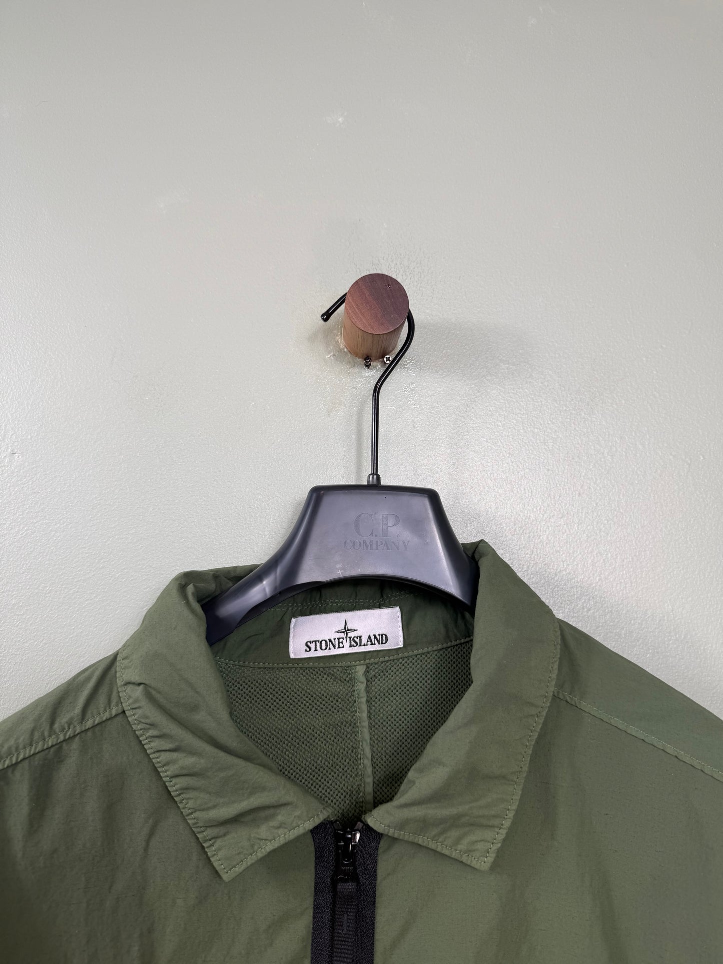 Stone Island Khaki Overshirt