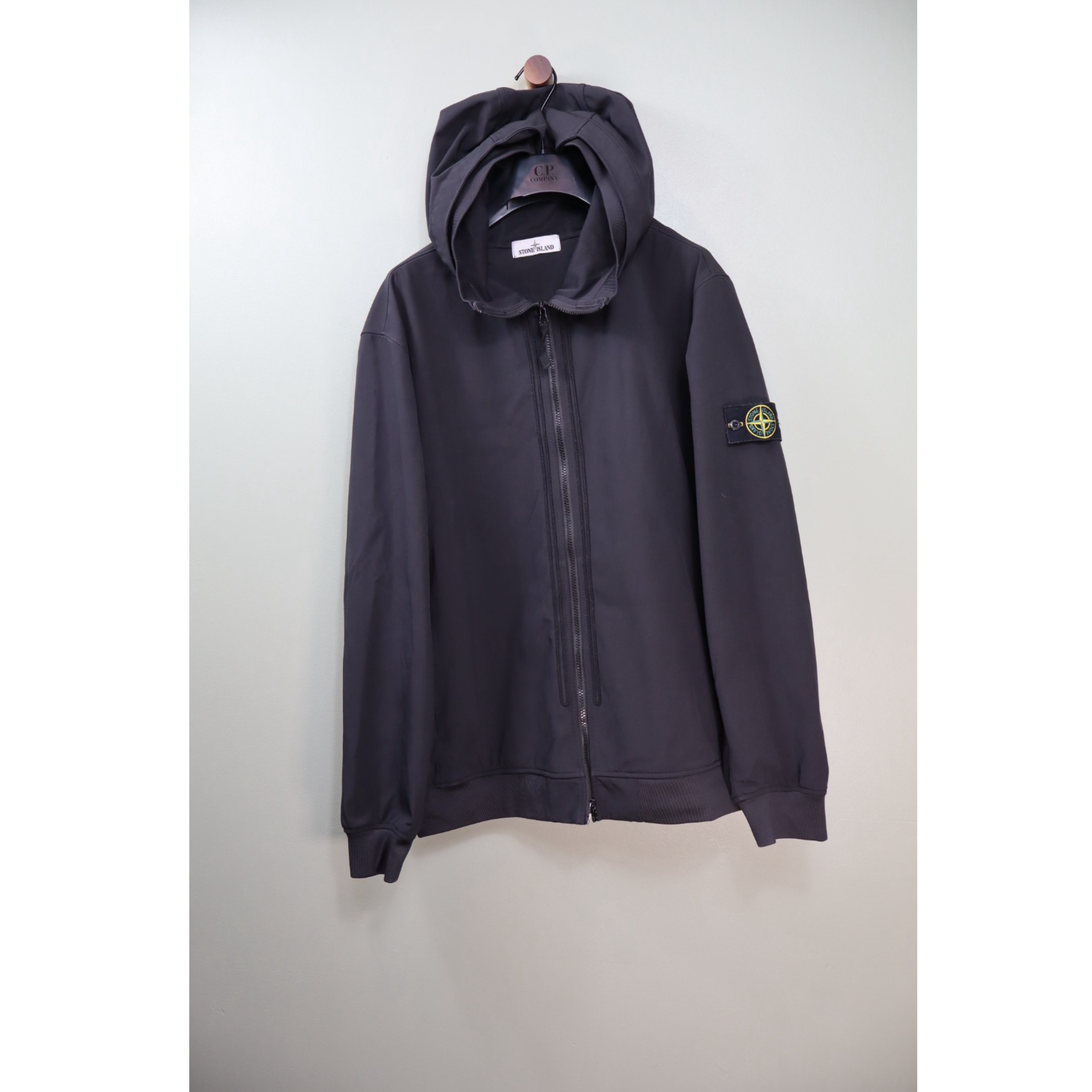 Stone Island Black Soft Shell Jacket