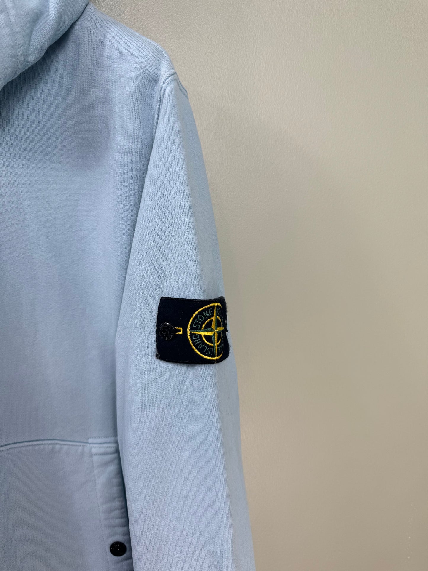 Stone Island Baby Blue Hoodie
