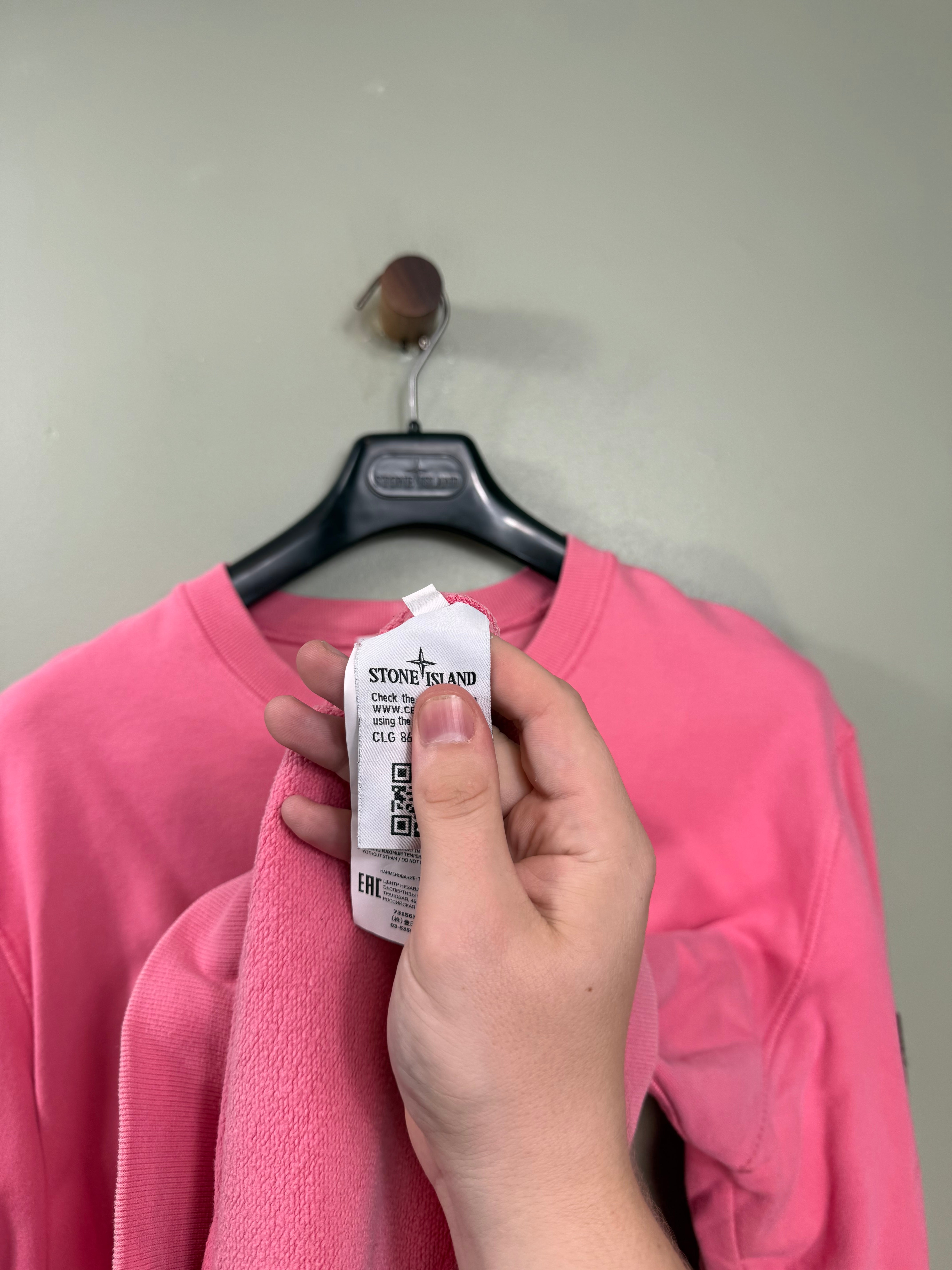 Stone Island Pink Jumper