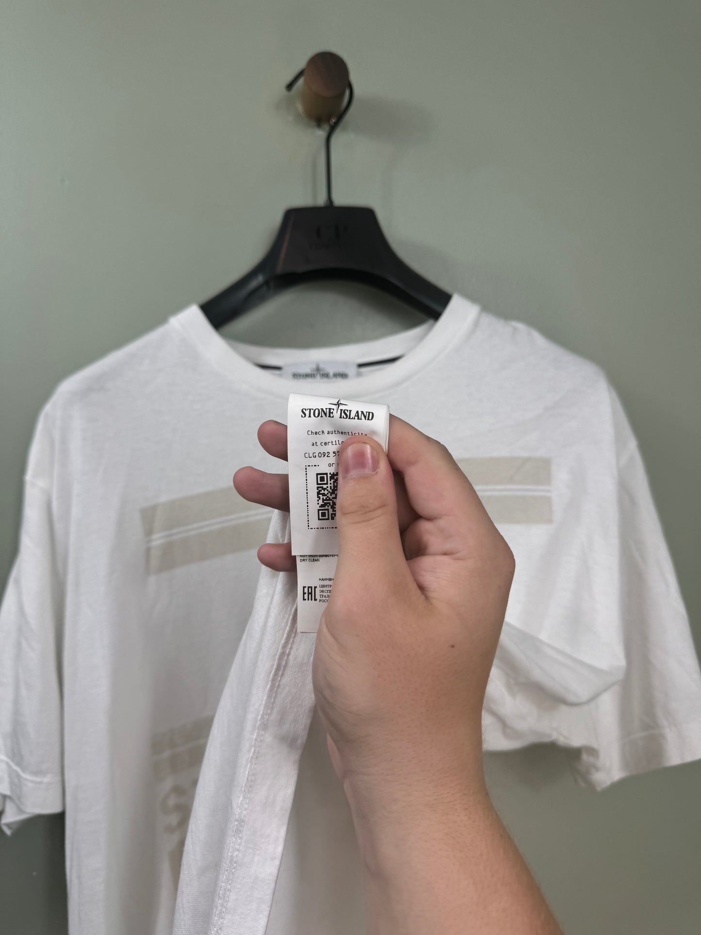 Stone Island White T-Shirt