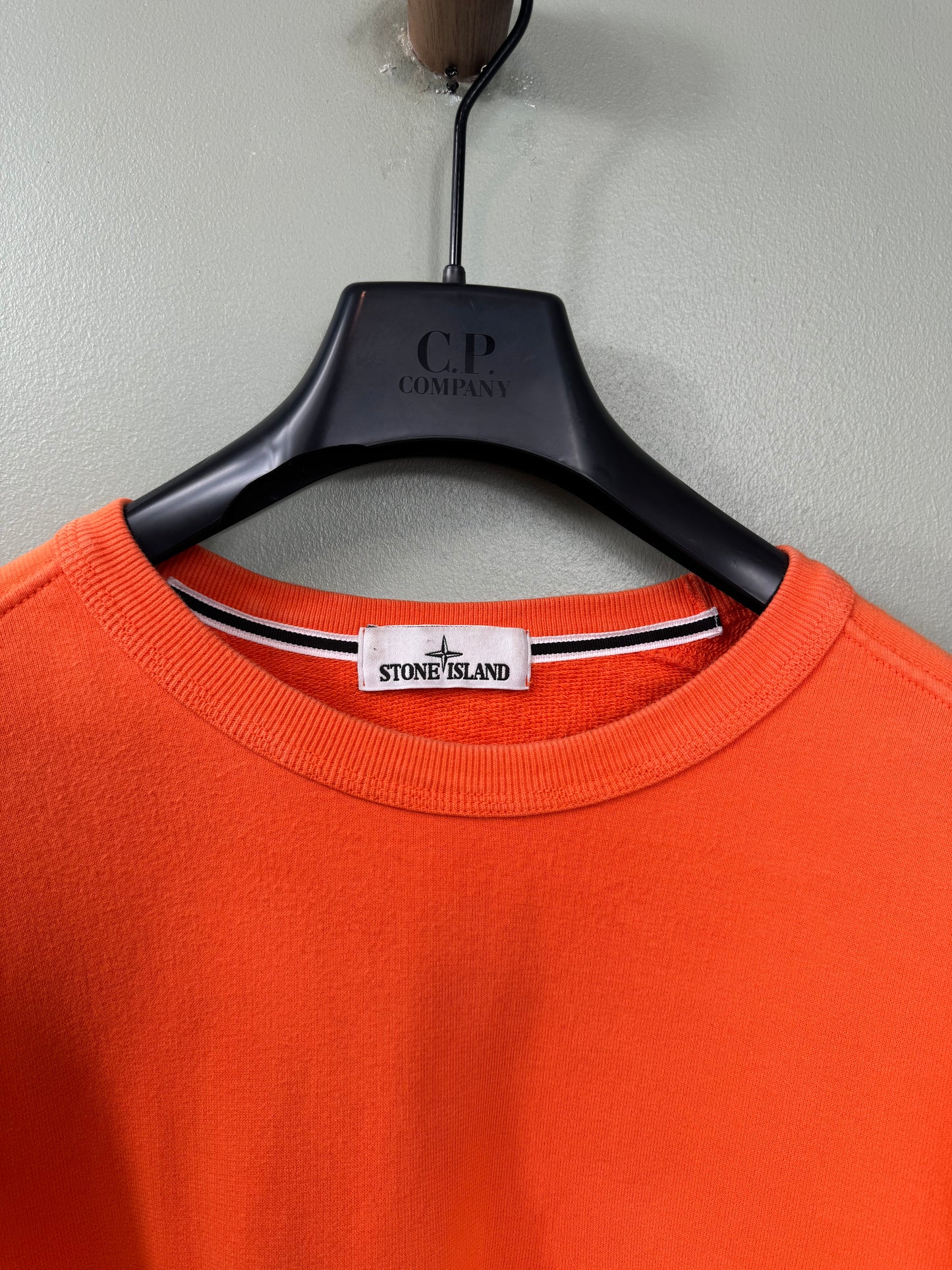 Stone Island Orange Jumper
