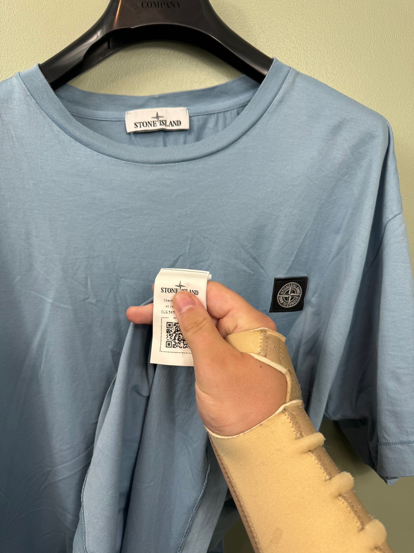 Stone Island Blue Tee