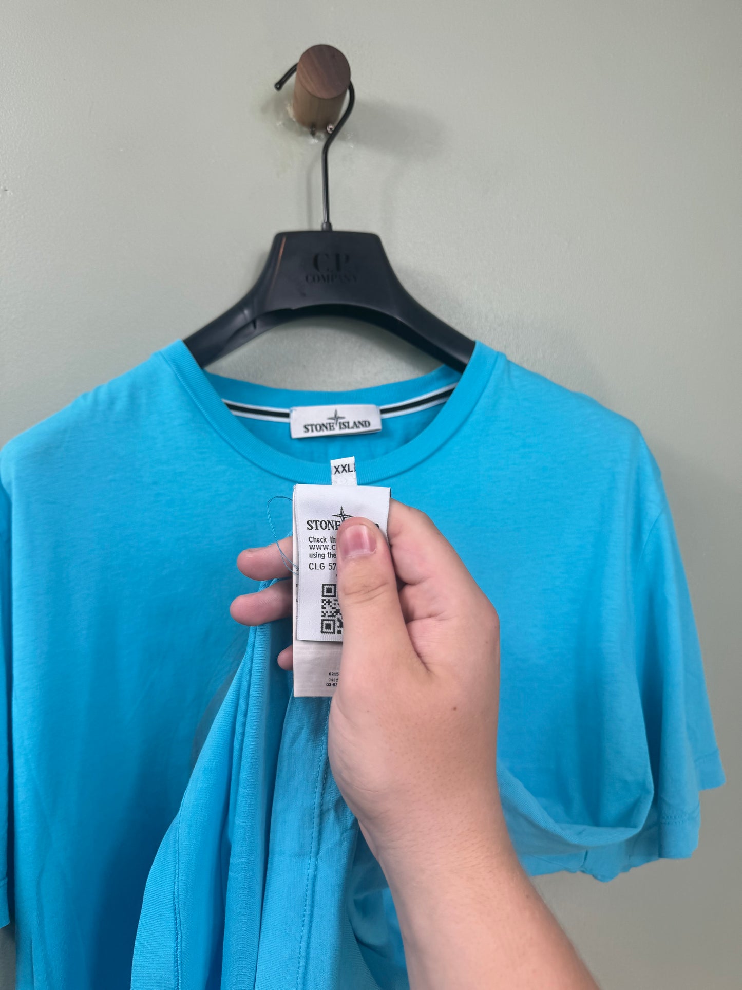 Stone Island Aqua Blue T-Shirt