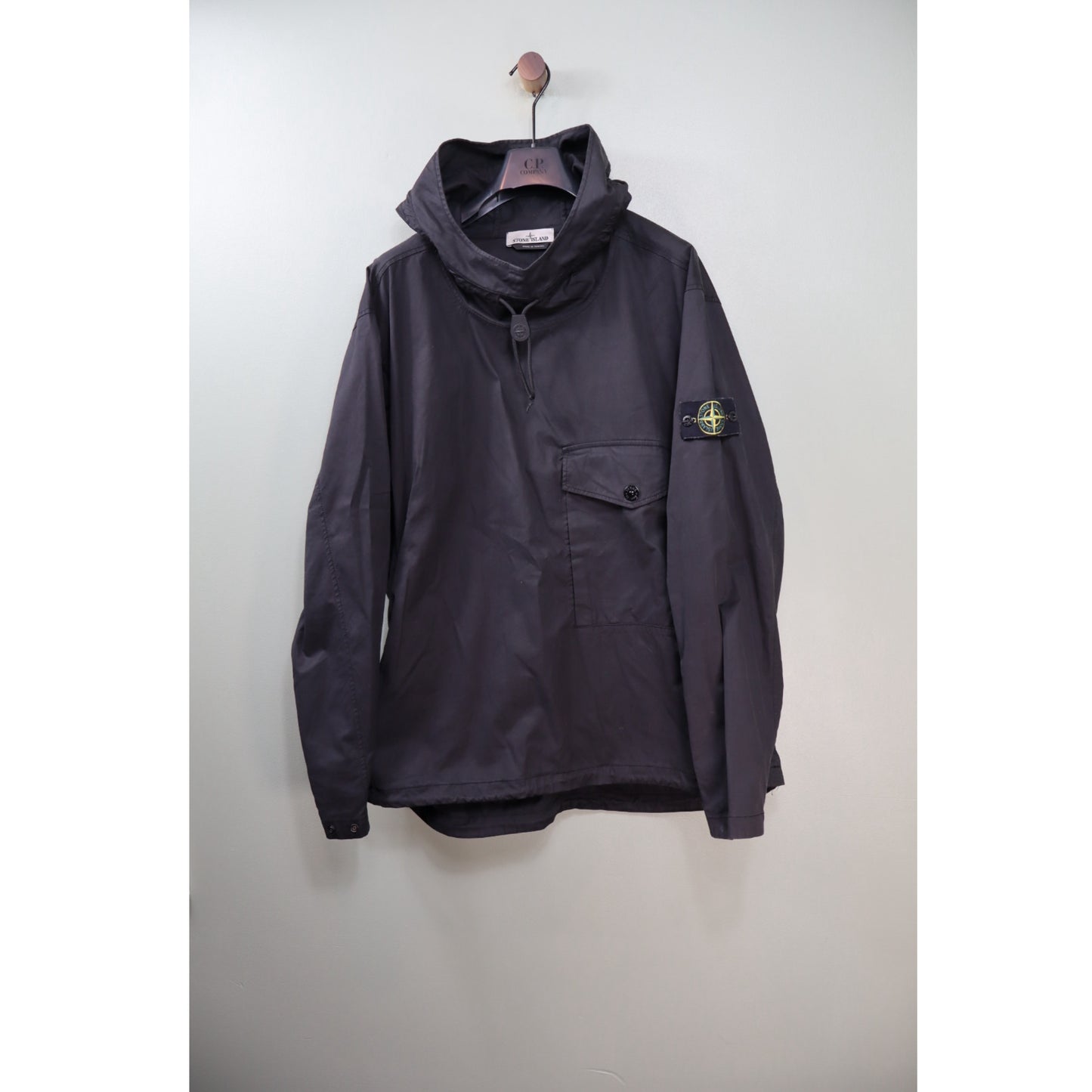 Stone Island Black Supima Smock
