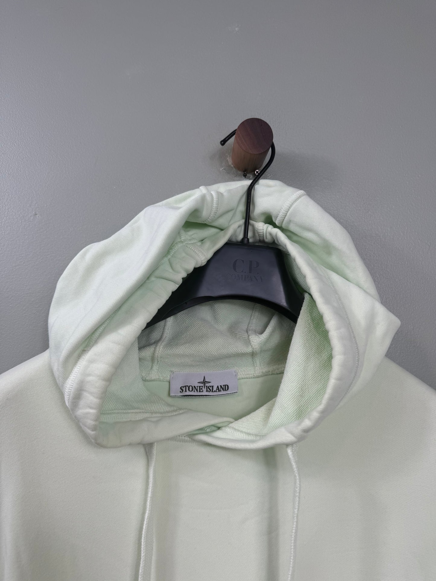 Stone Island Pastel Green Hoodie