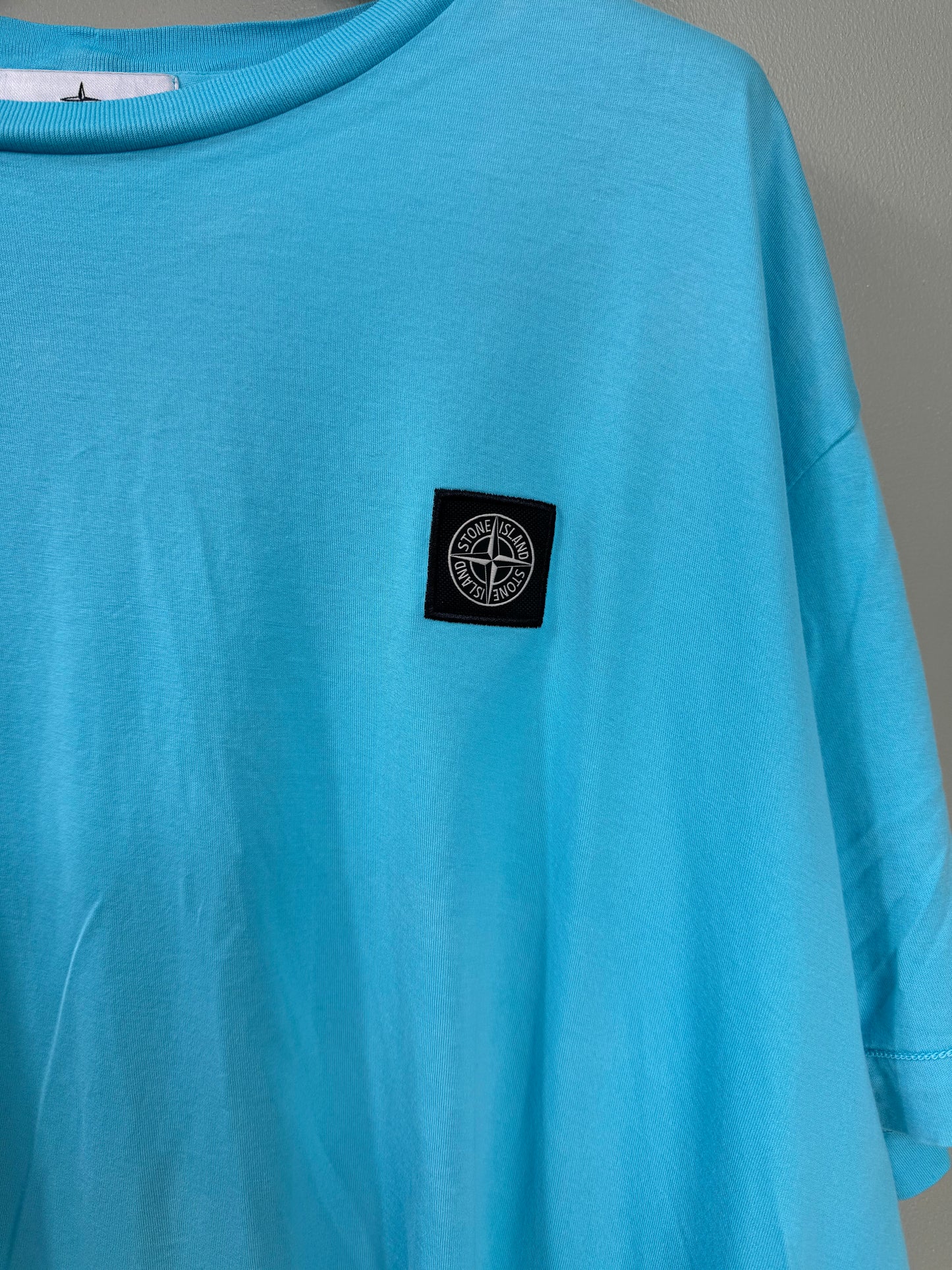 Stone Island Aqua Blue Tee