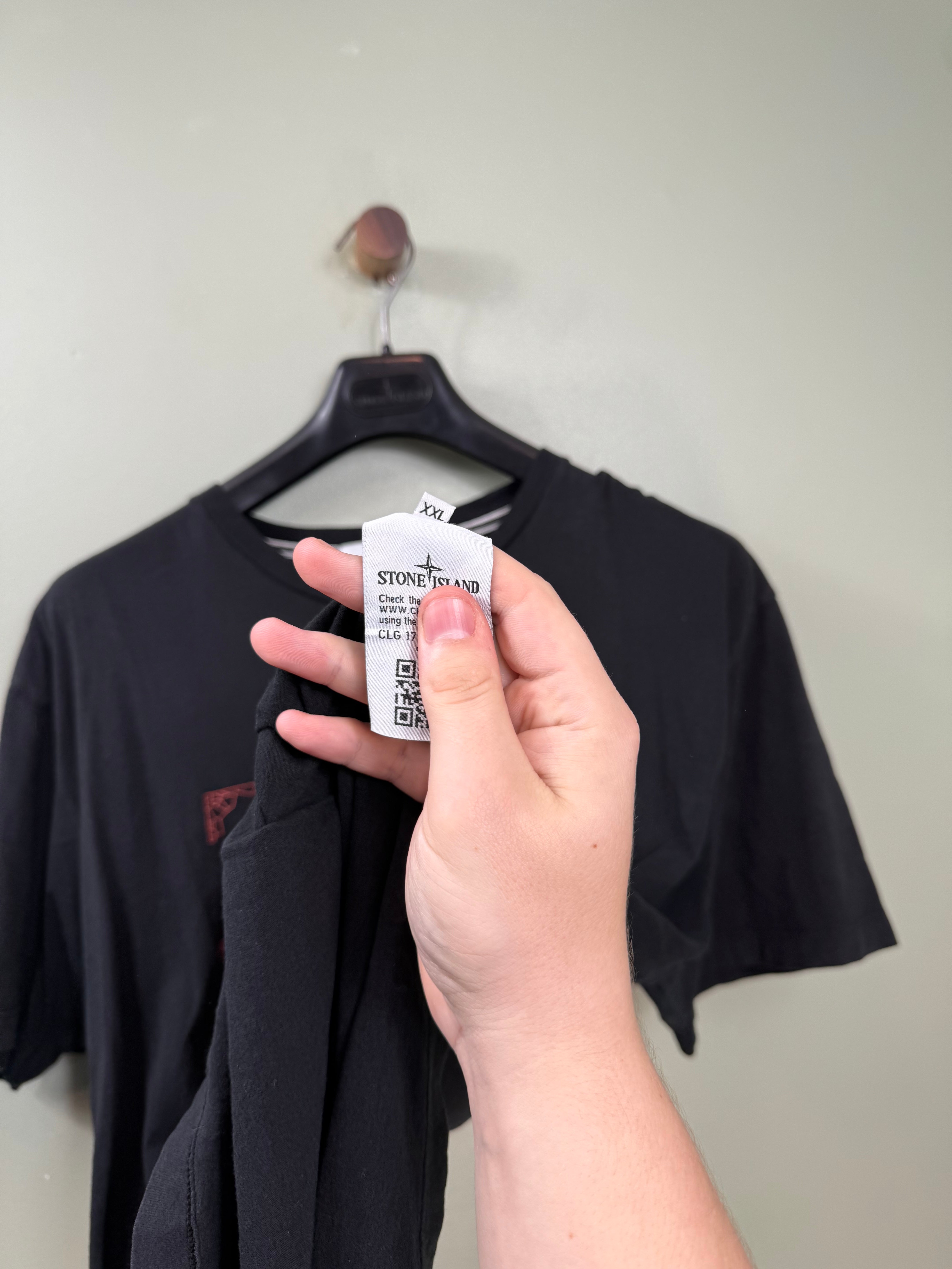 Stone Island Black T-Shirt