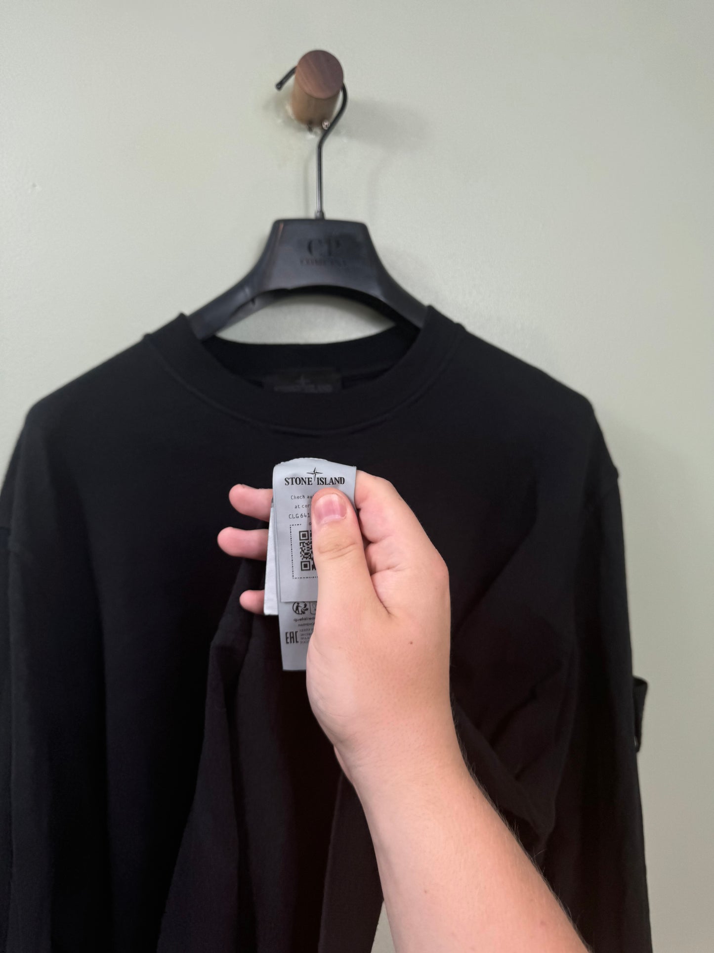 Stone Island Black Ghost Jumper