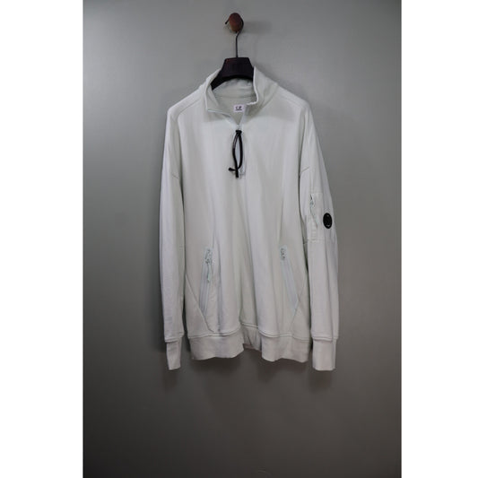 C.P. Company Pastel Green 1/4 Zip Jumper