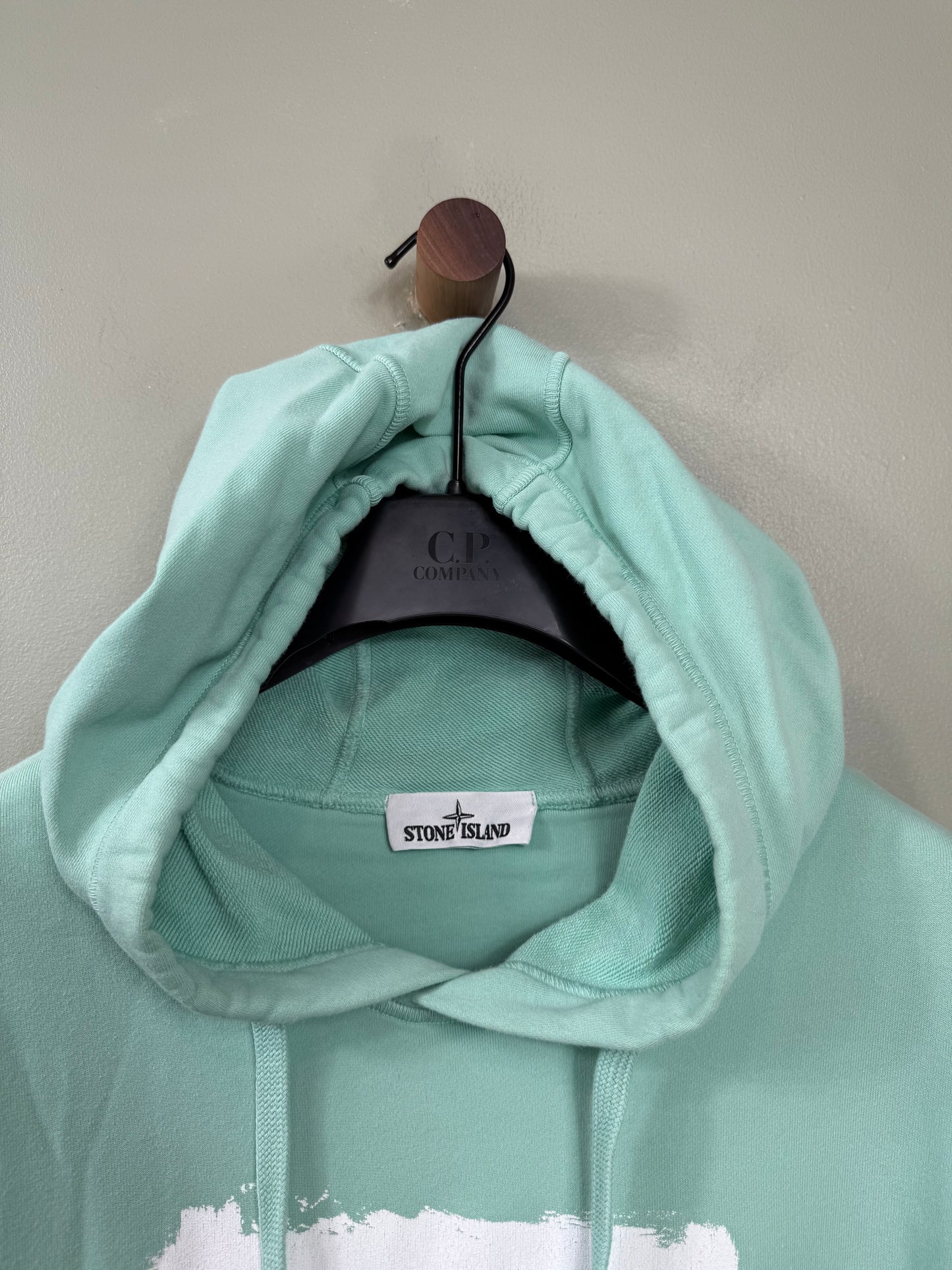 Stone Island Mint Green Hoodie