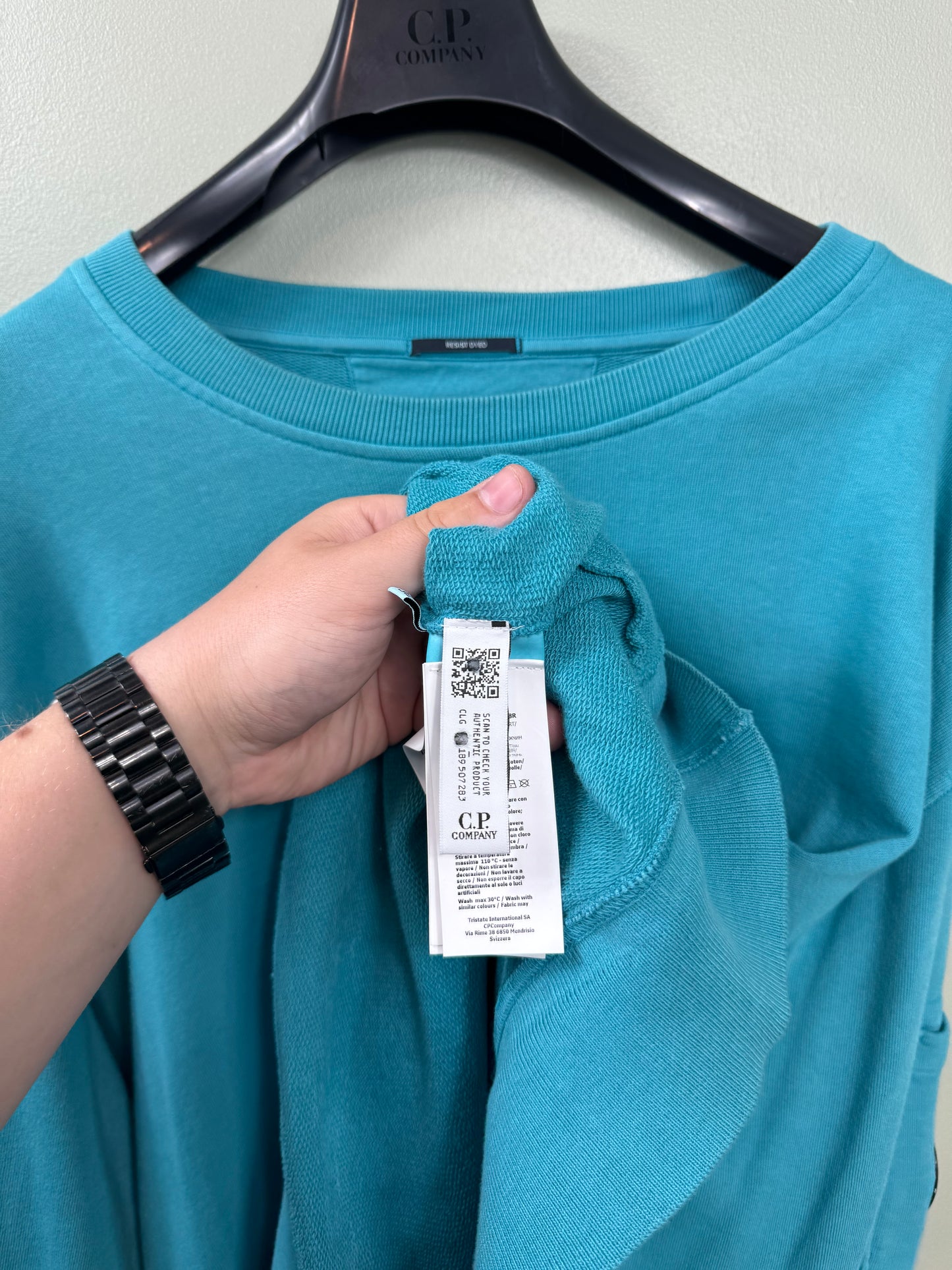 CP Company Turquoise Jumper