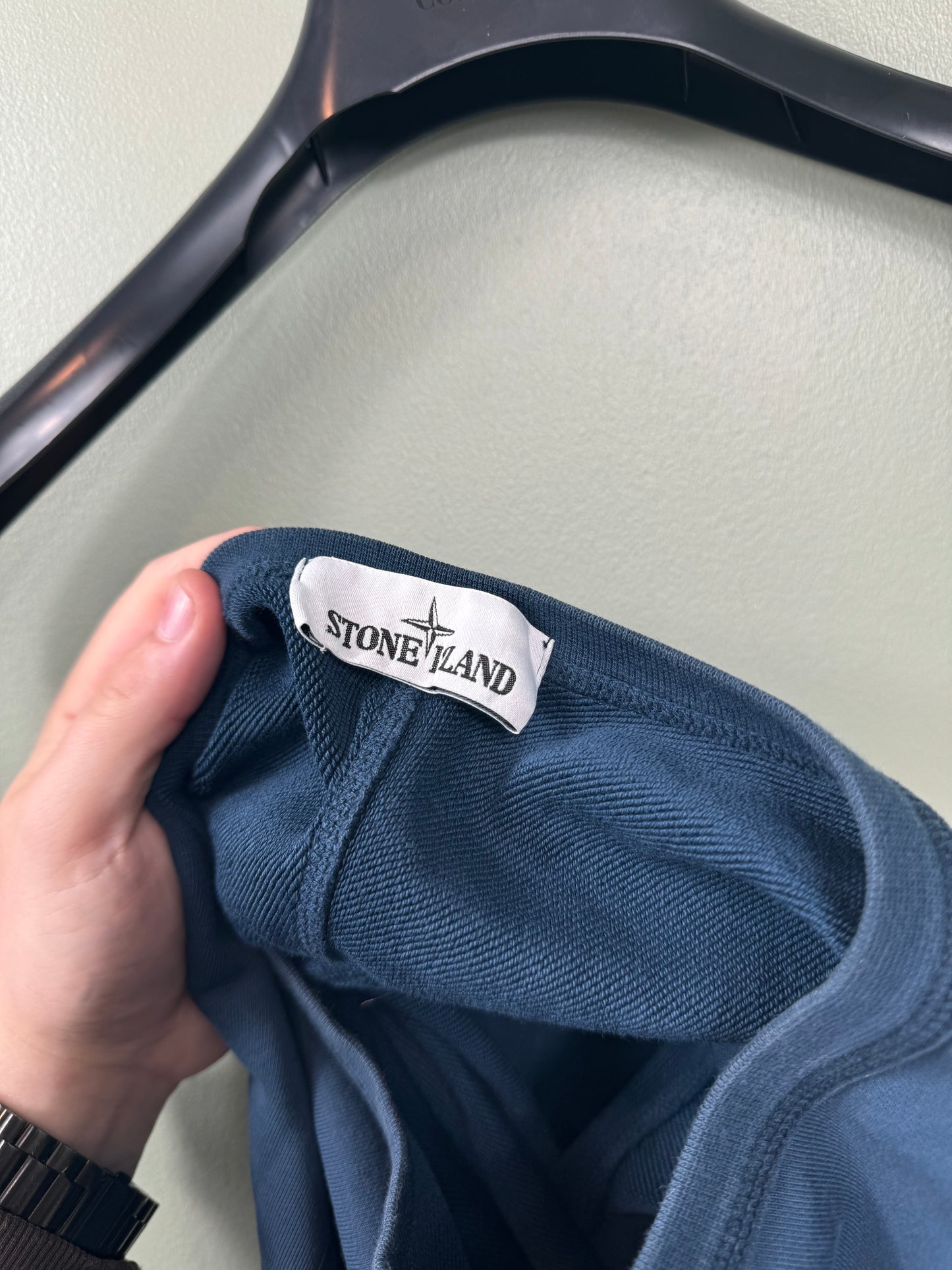 Stone Island Navy Reversible Jumper