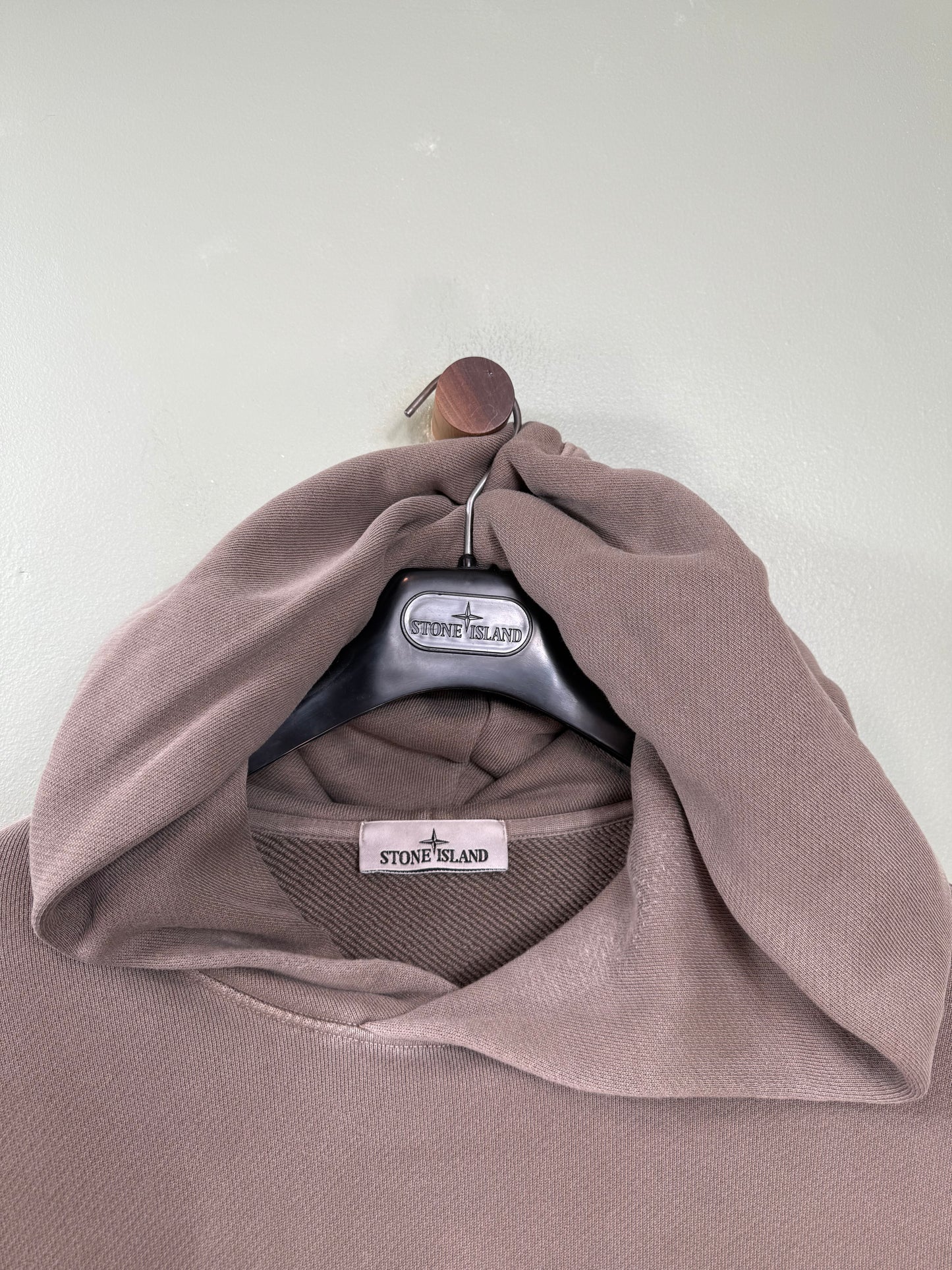 Stone Island Khaki Hoodie