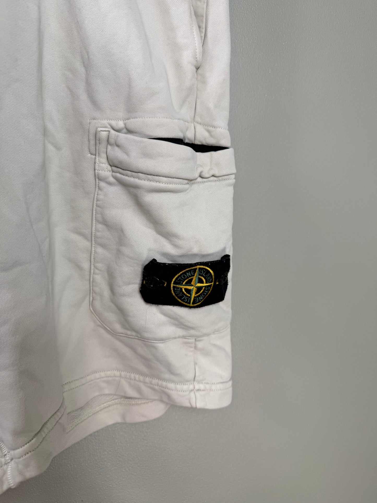 Stone Island Pastel Green Shorts