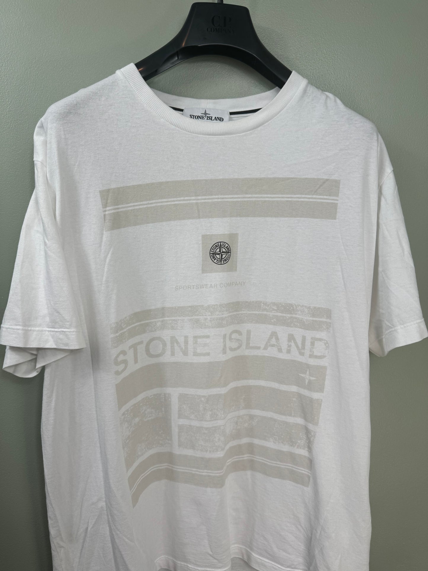 Stone Island White T-Shirt