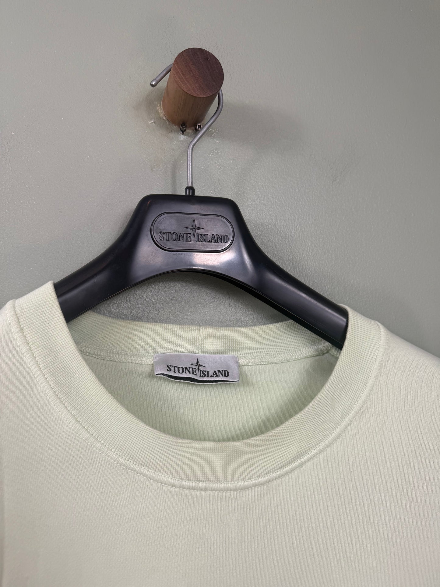 Stone Island Pastel Green Jumper