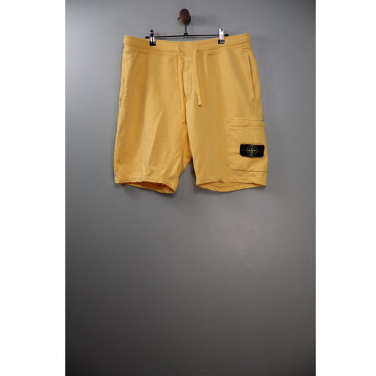 Stone Island Yellow Shorts