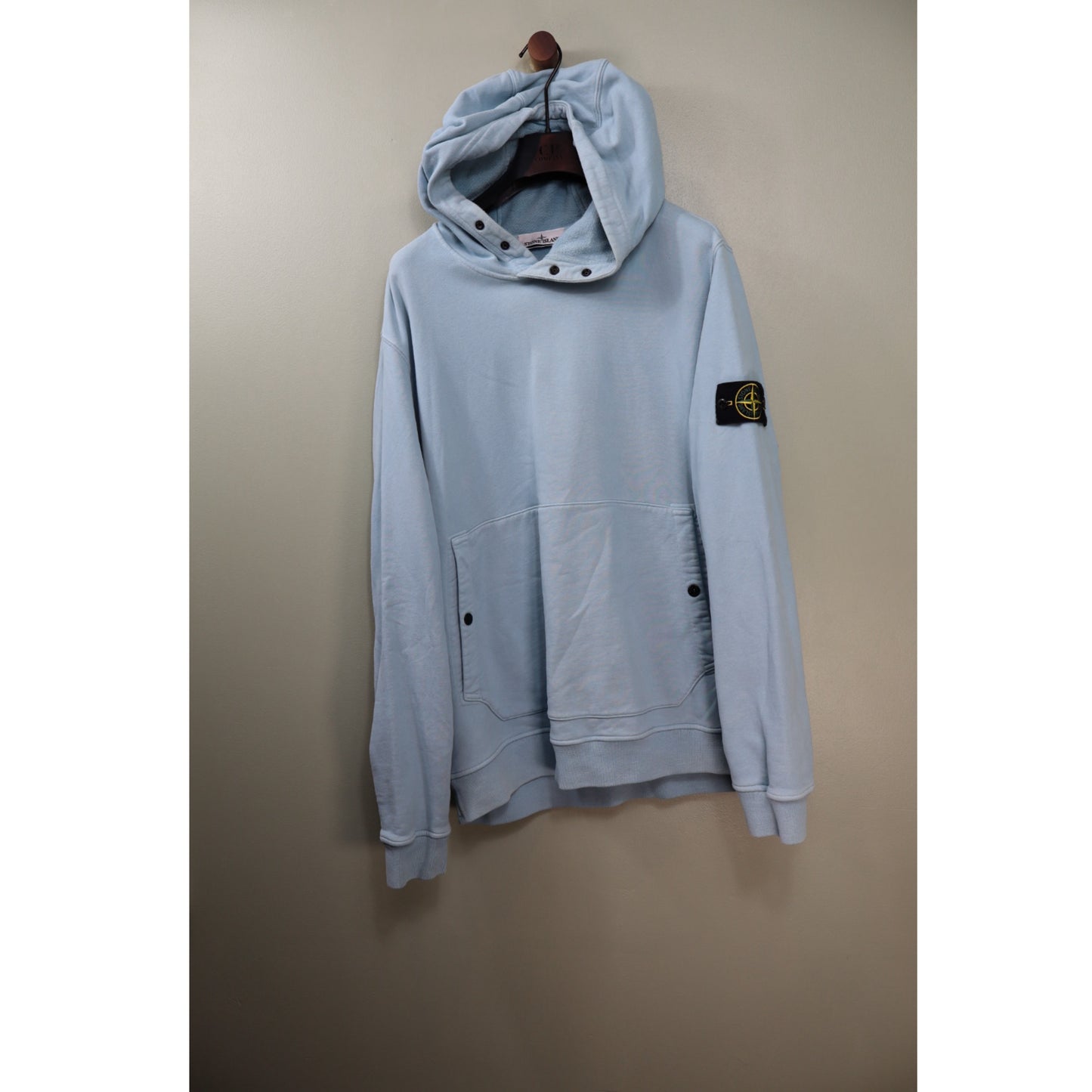 Stone Island Baby Blue Hoodie