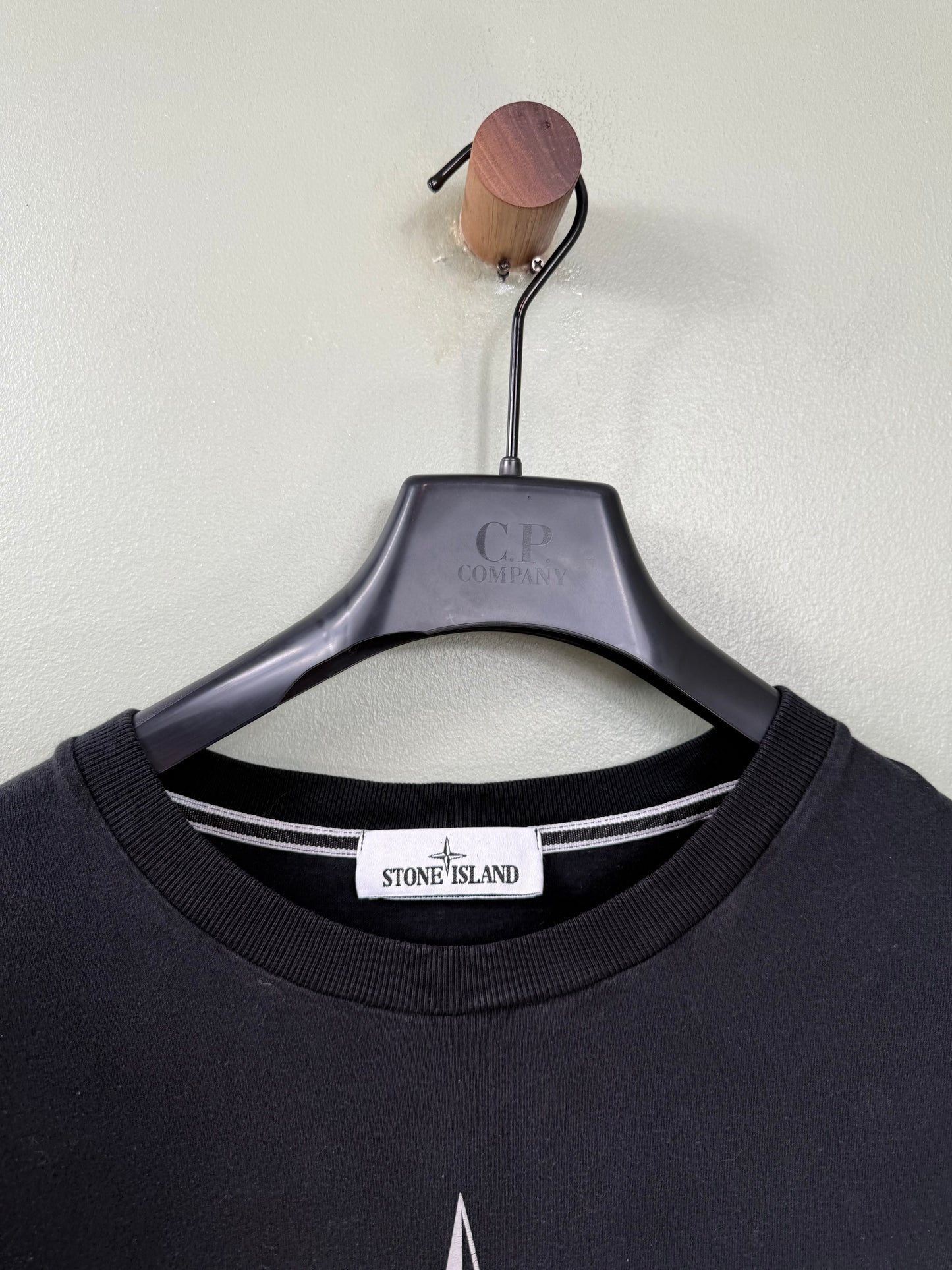 Stone Island Black T-Shirt