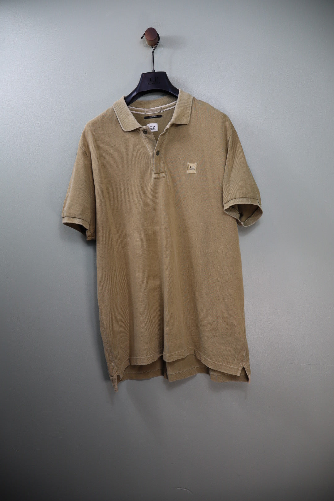 C.P. Company Beige Regular Fit Polo