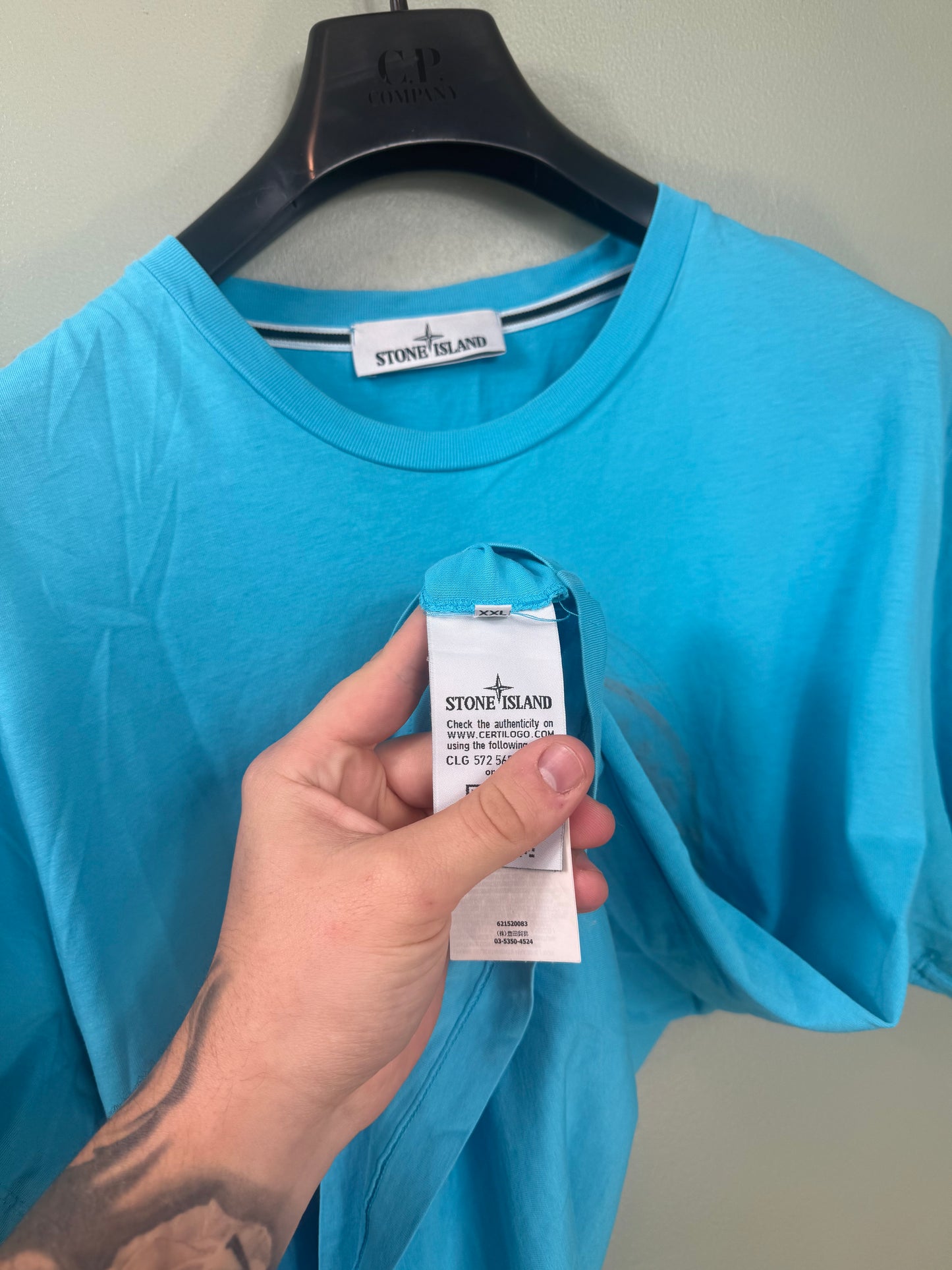 Stone Island Blue T-Shirt