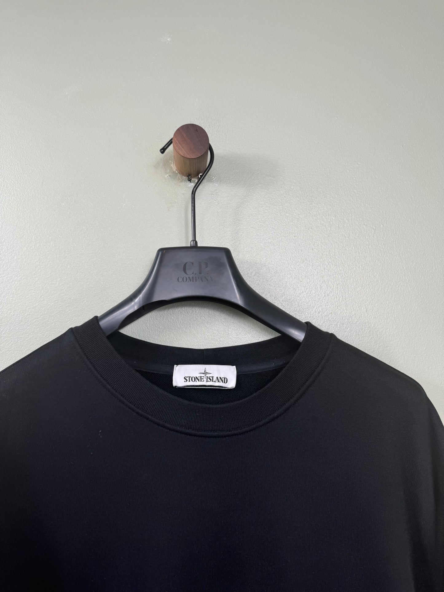 Stone Island Black Marina Jumper