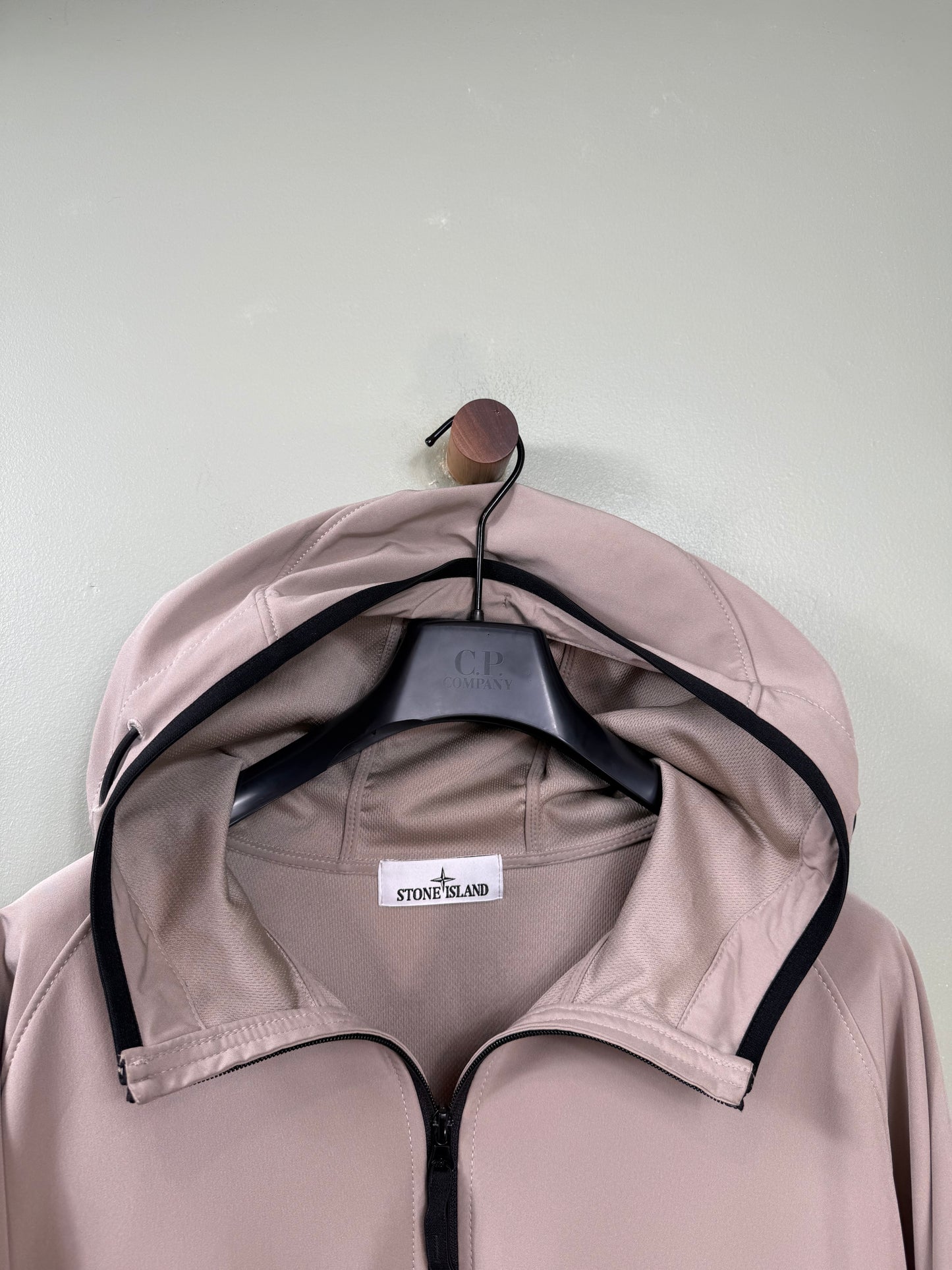 Stone Island Beige Soft Shell Jacket