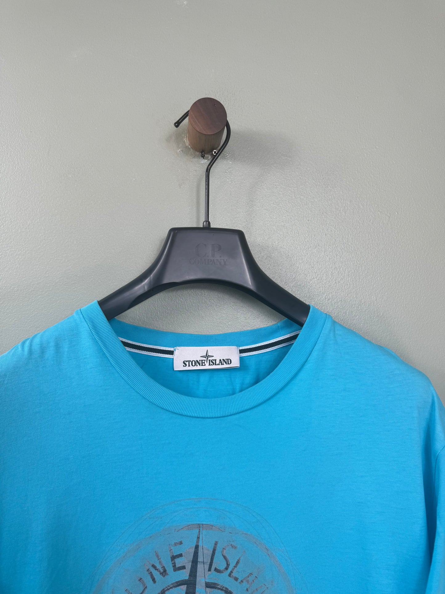 Stone Island Aqua Blue T-Shirt