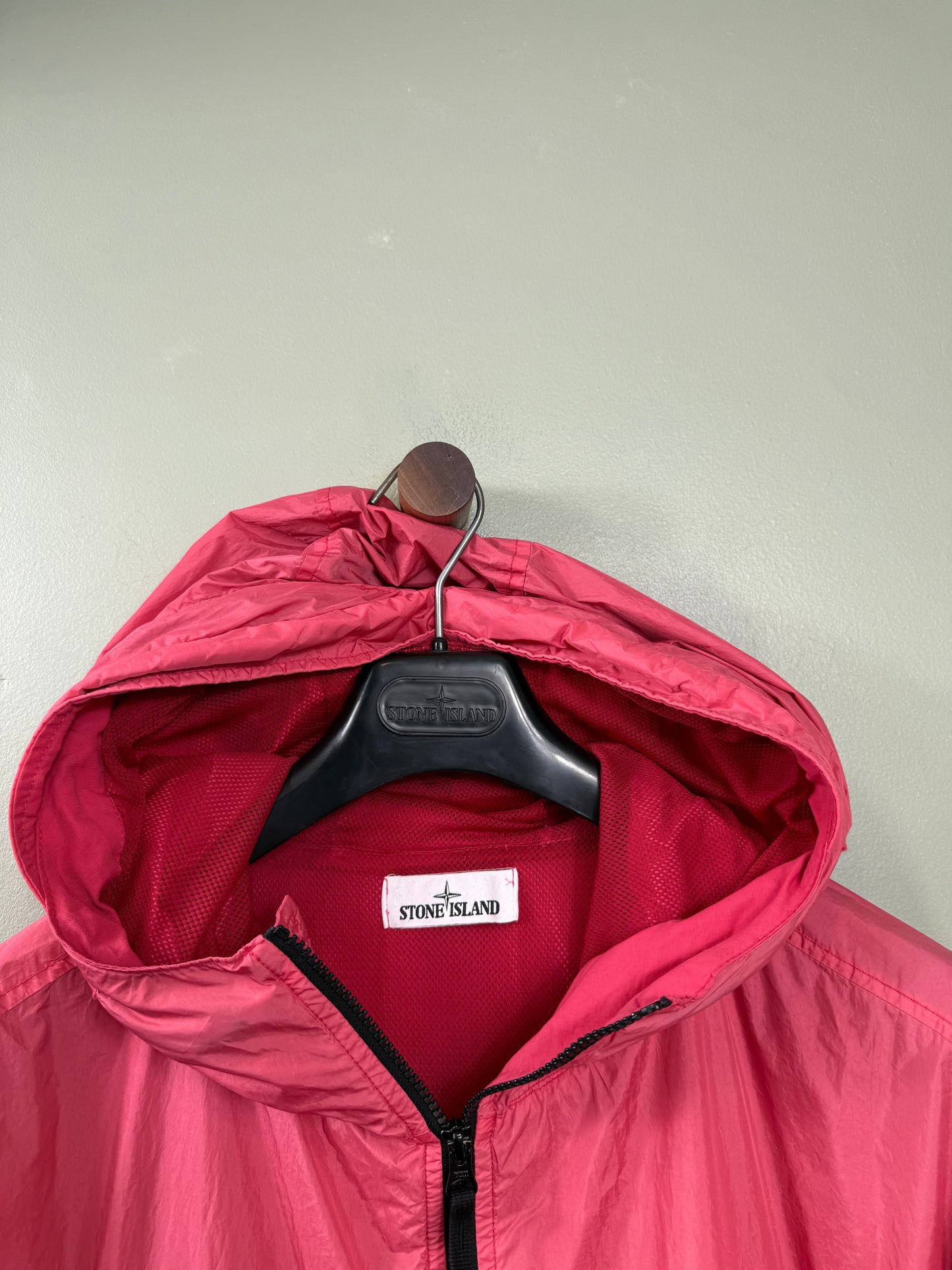 Stone Island Pink Crinkle Reps Jacket
