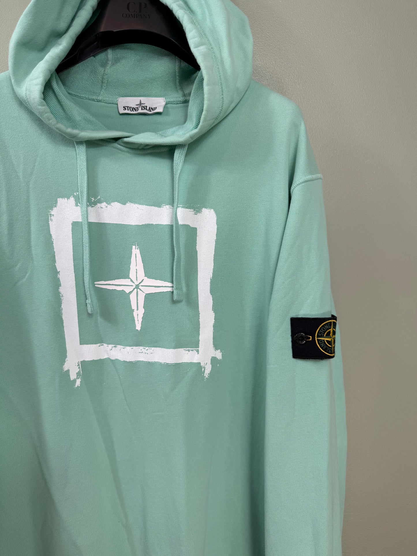 Stone Island Mint Green Hoodie