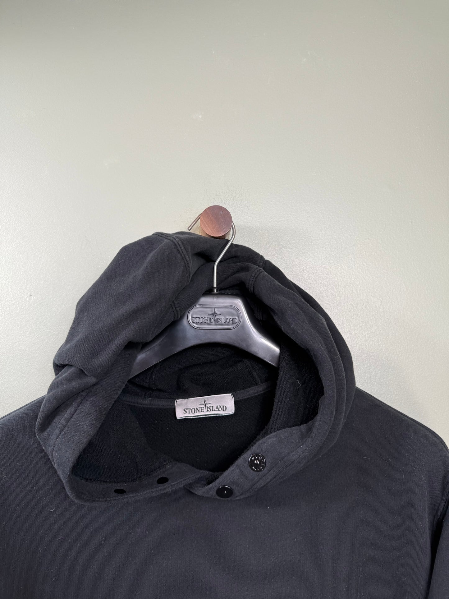 Stone Island Black Hoodie