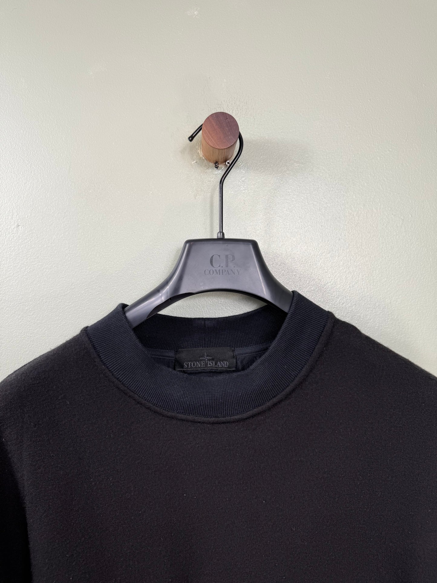 Stone Island Black Ghost Knit Jumper