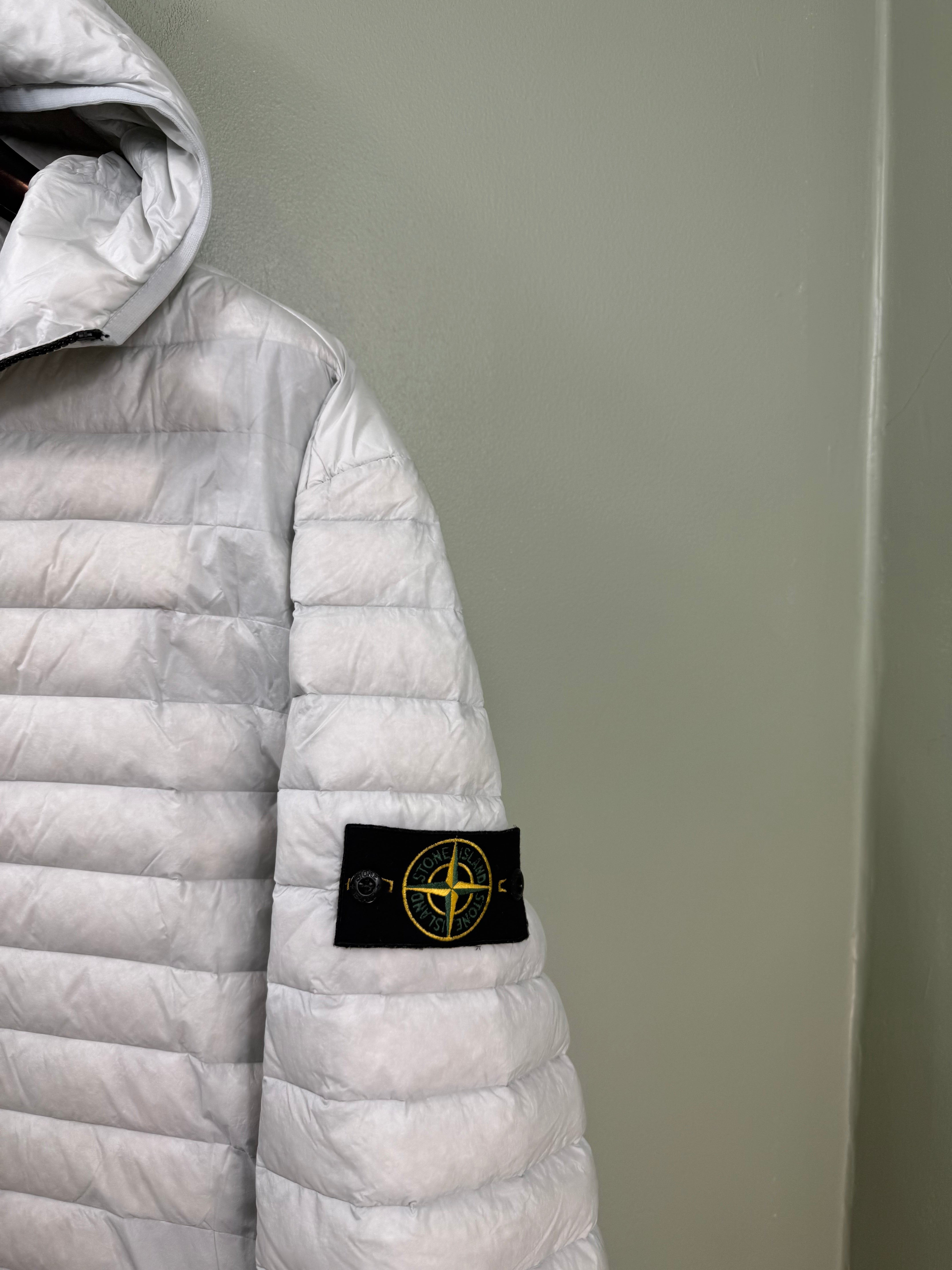 Stone Island Ice Loom Woven Down Jacket