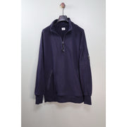 C.P. Company Navy 1/4 Zip Jumper