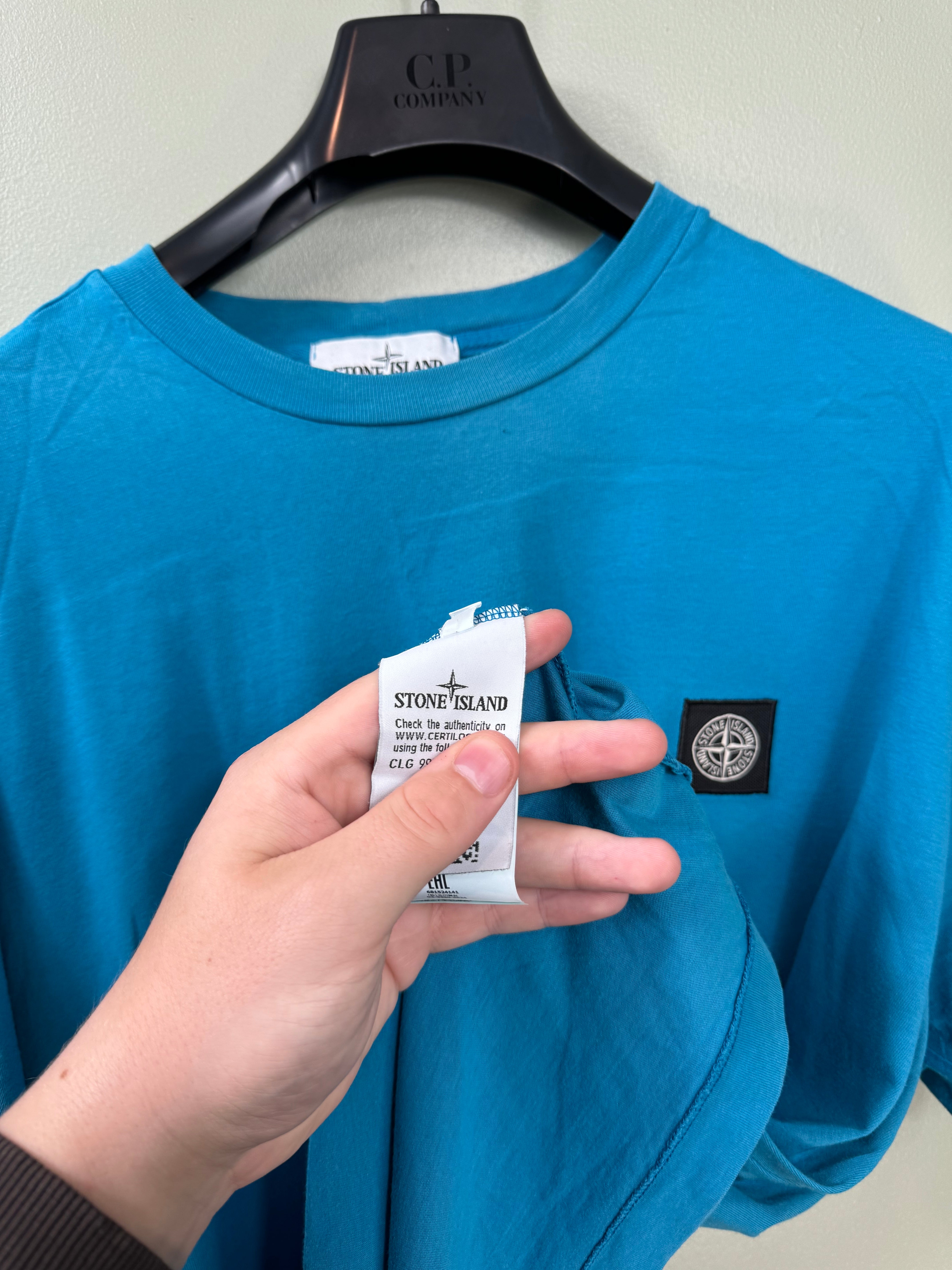 Stone Island Blue Tee