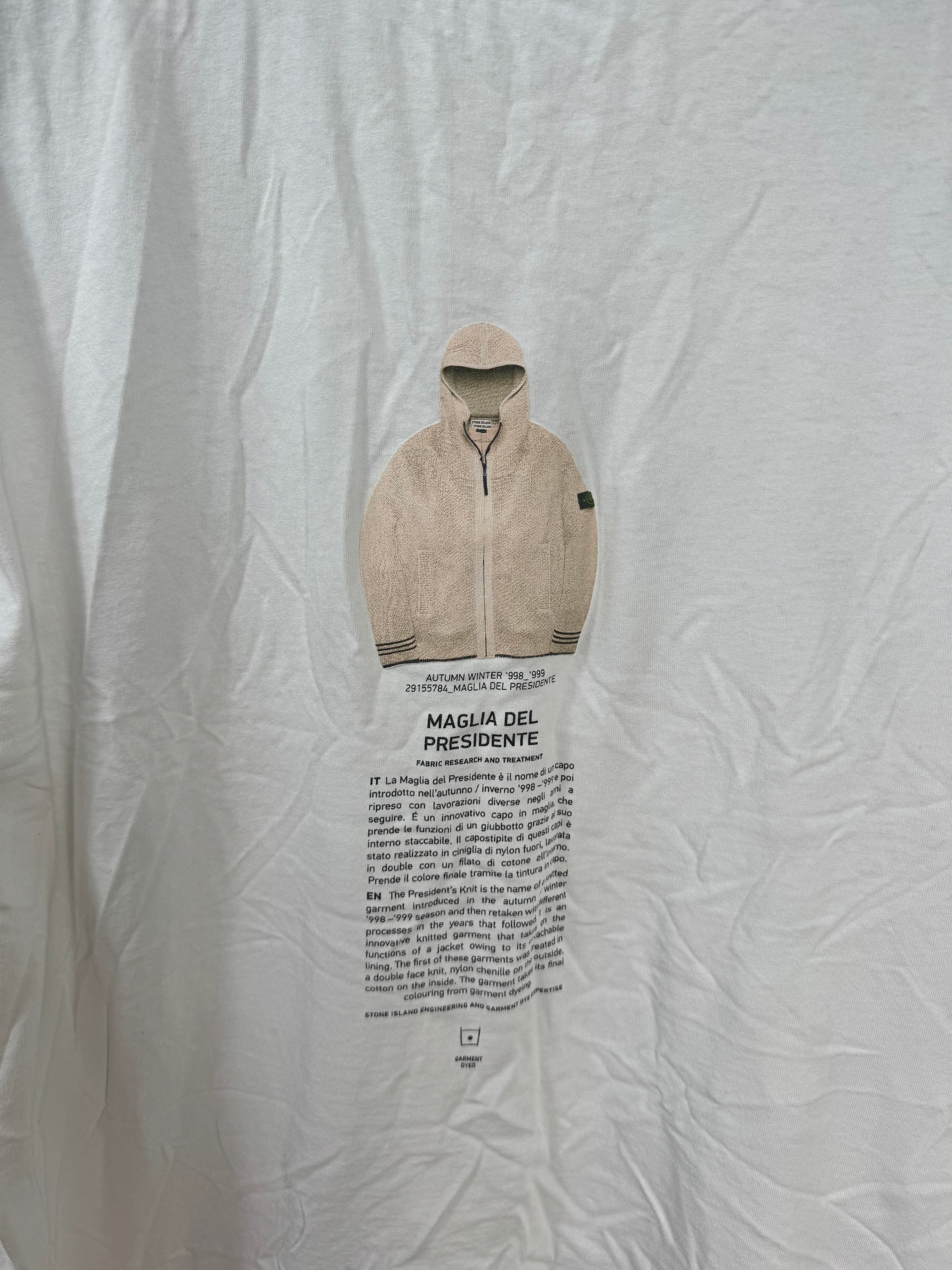 Stone Island White Archivio T-Shirt