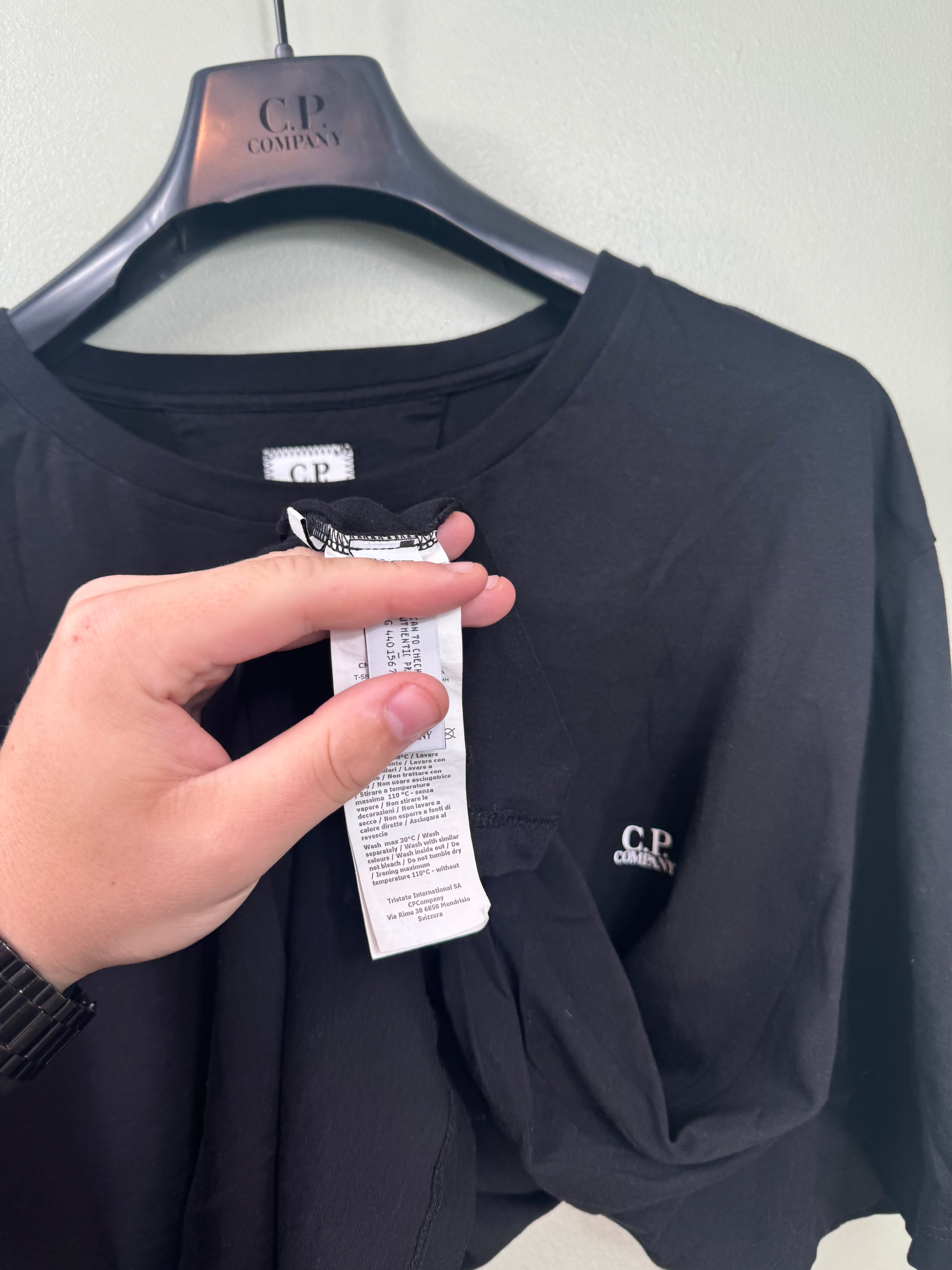 CP Company Black Tee