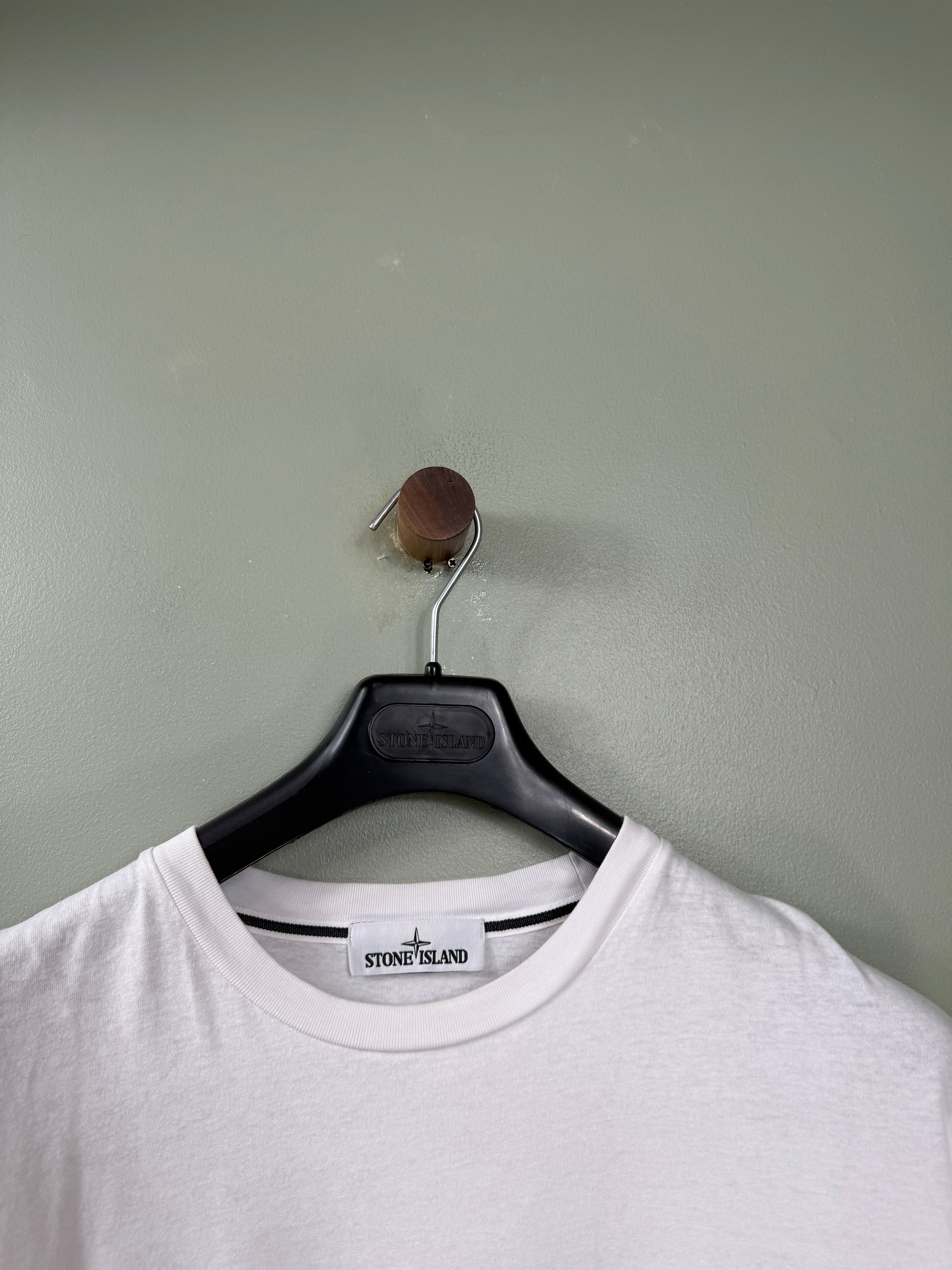 Stone Island White T-Shirt