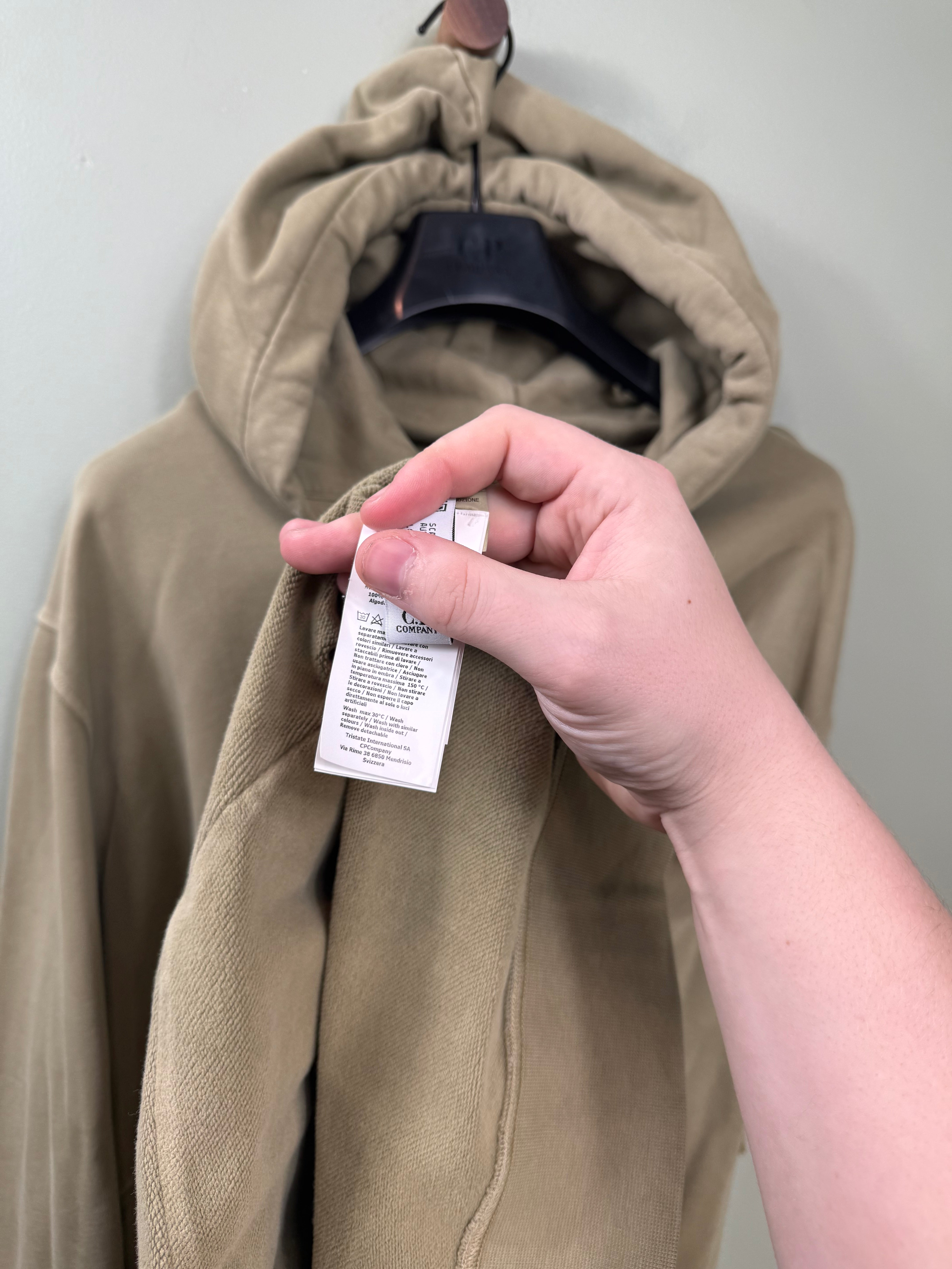 C.P. Company Khaki Hoodie