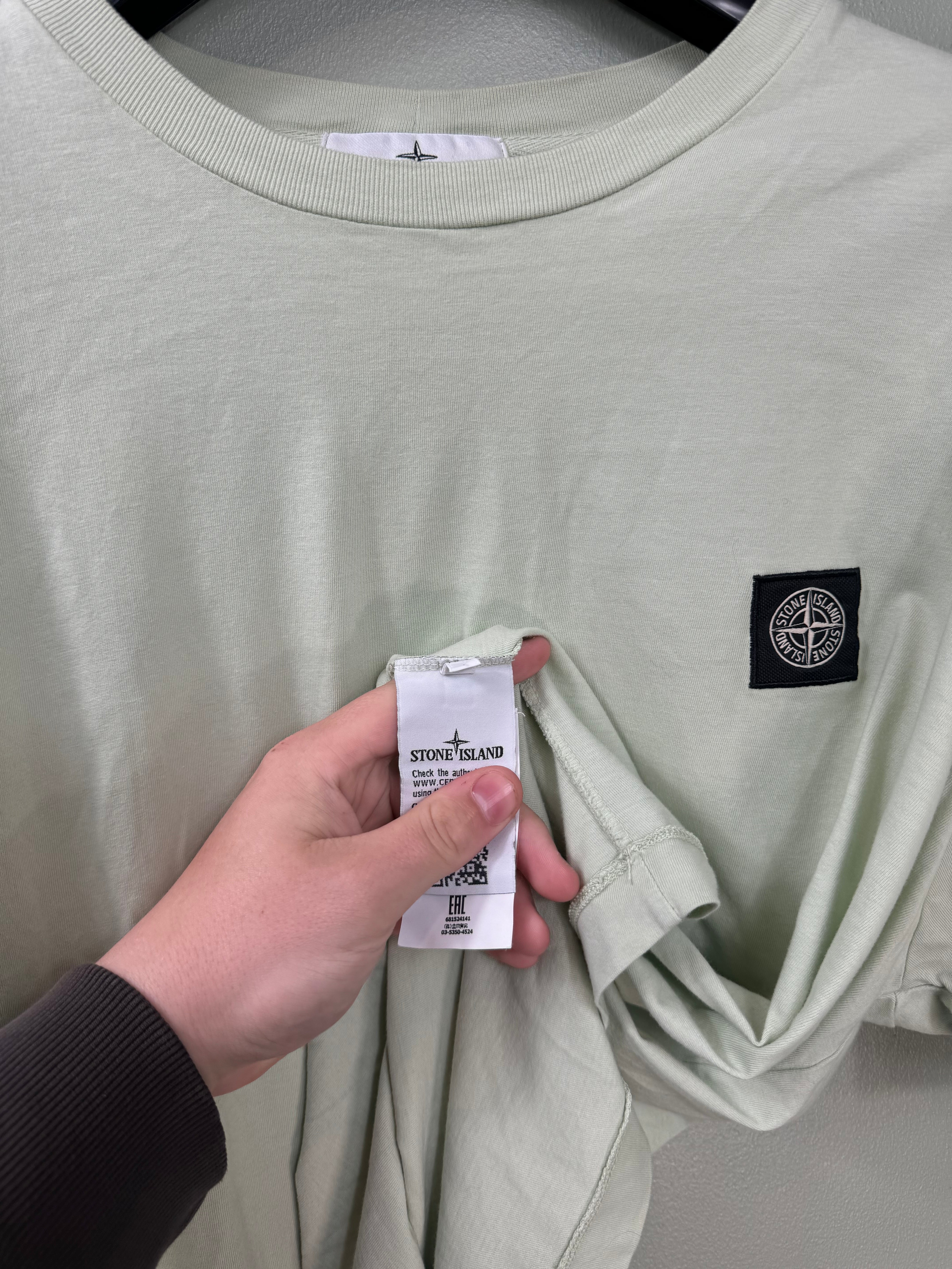 Stone Island Sage Green Tee