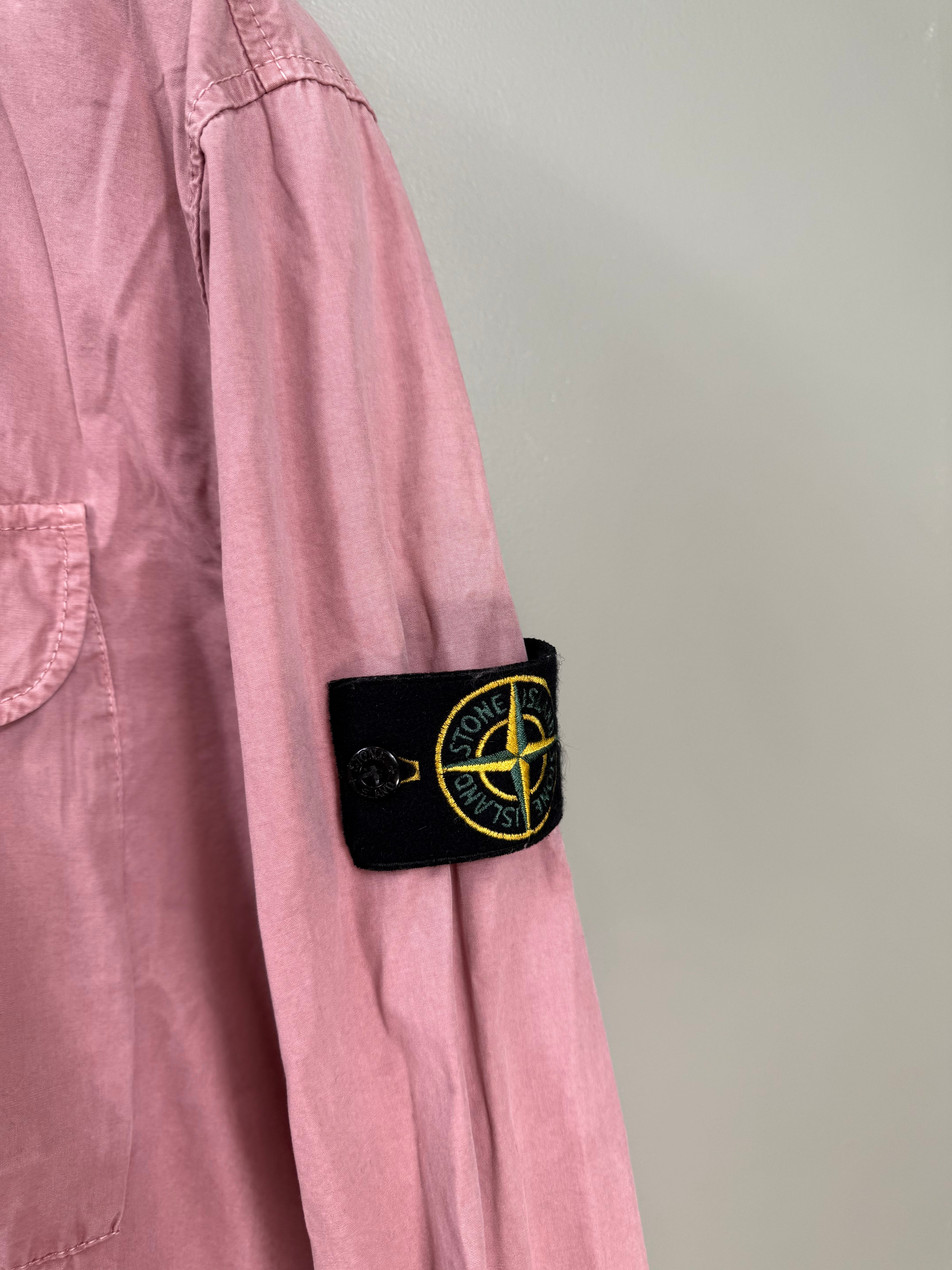 Stone Island Pink Overshirt
