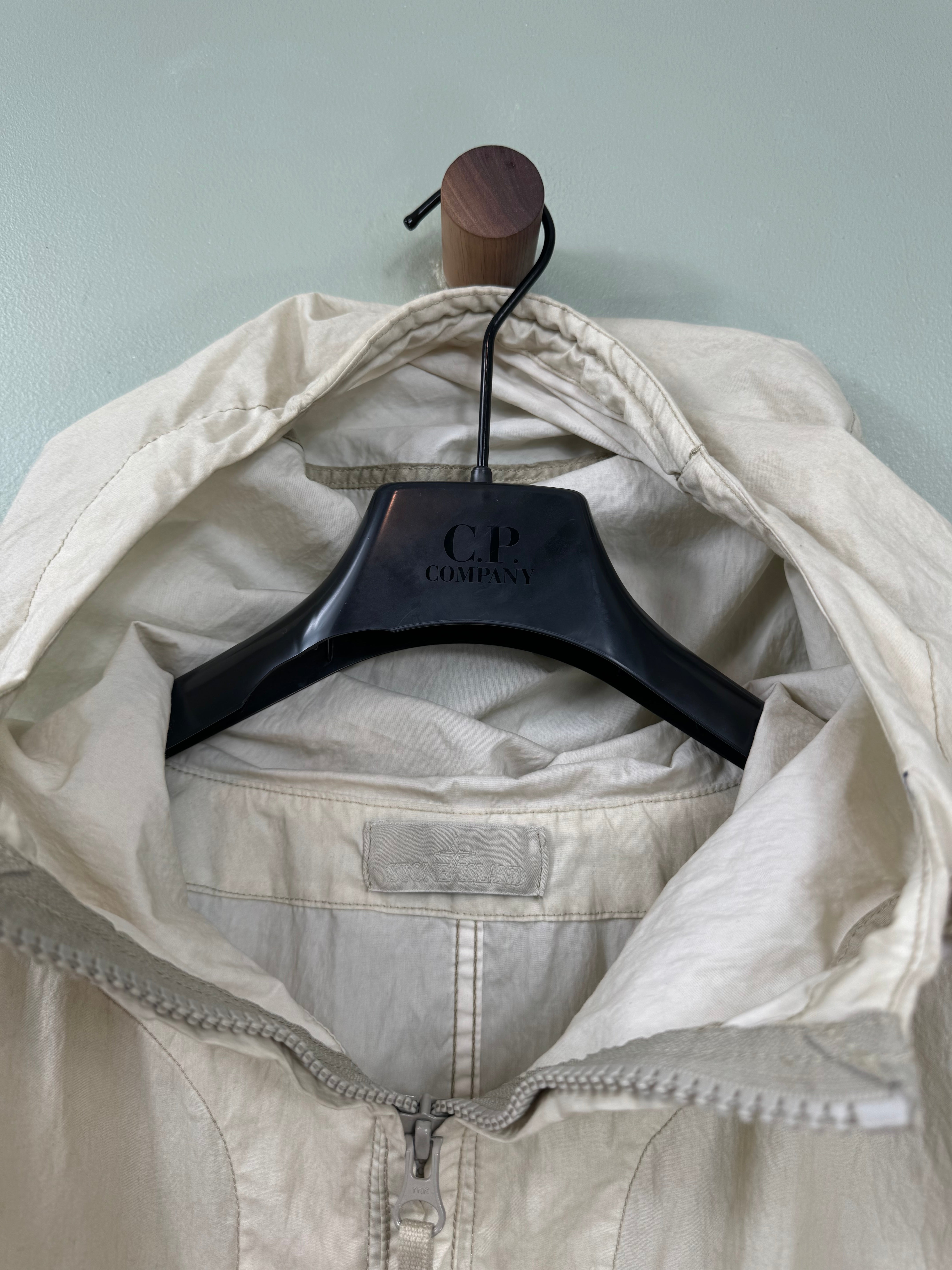 Stone Island Beige Ghost Parka Jacket