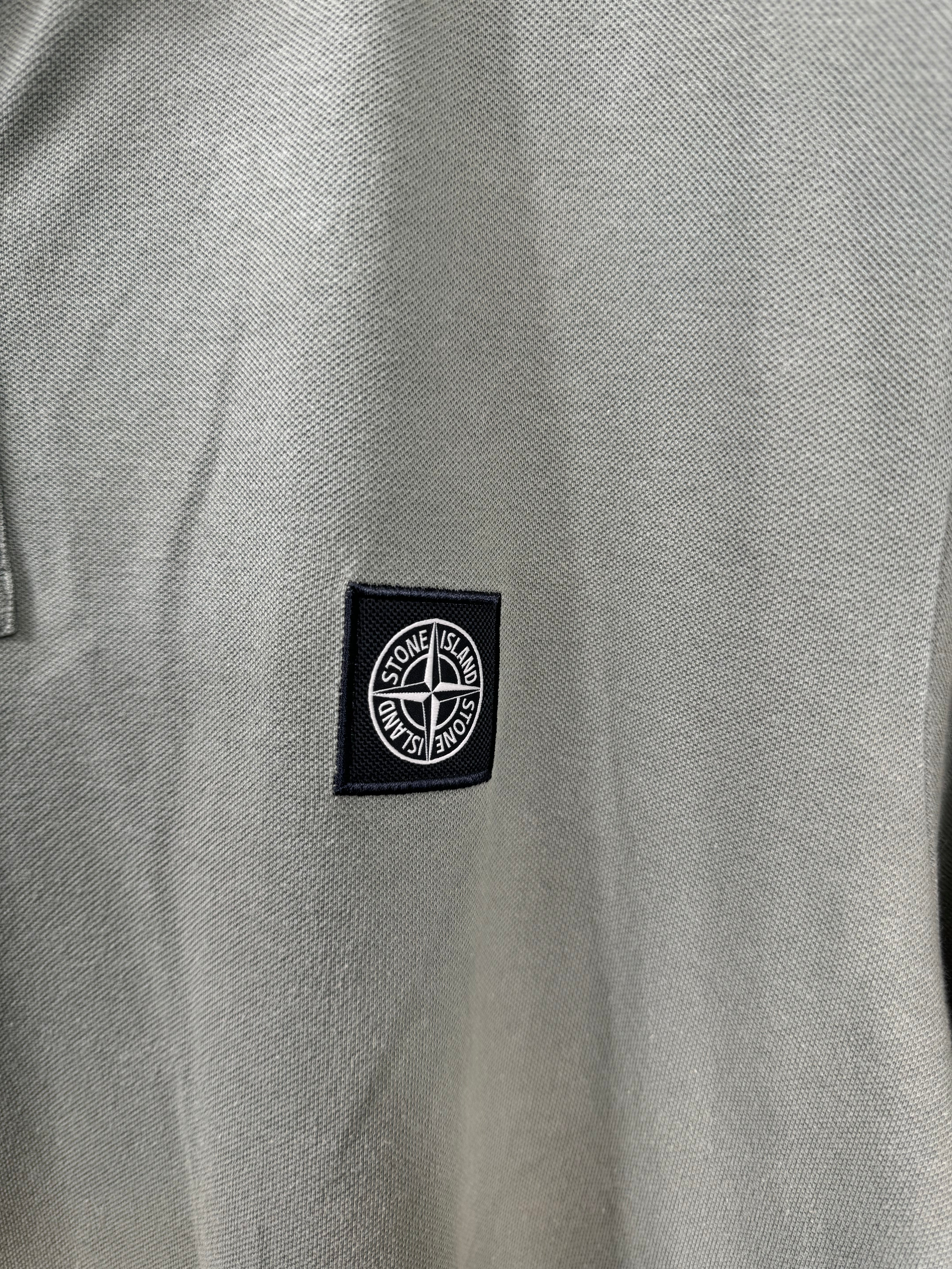 Stone Island Khaki Polo
