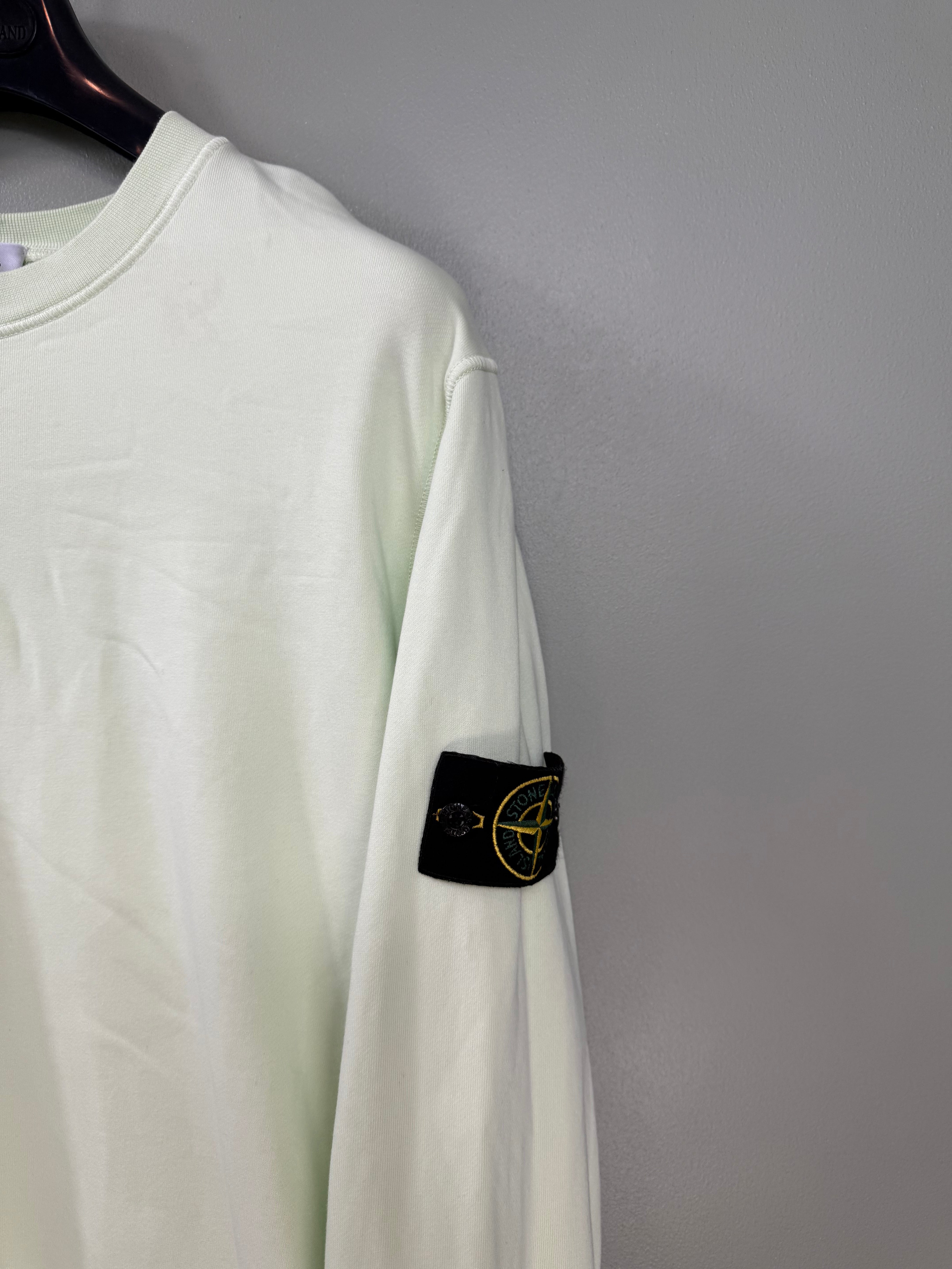 Stone Island Pastel Green Jumper