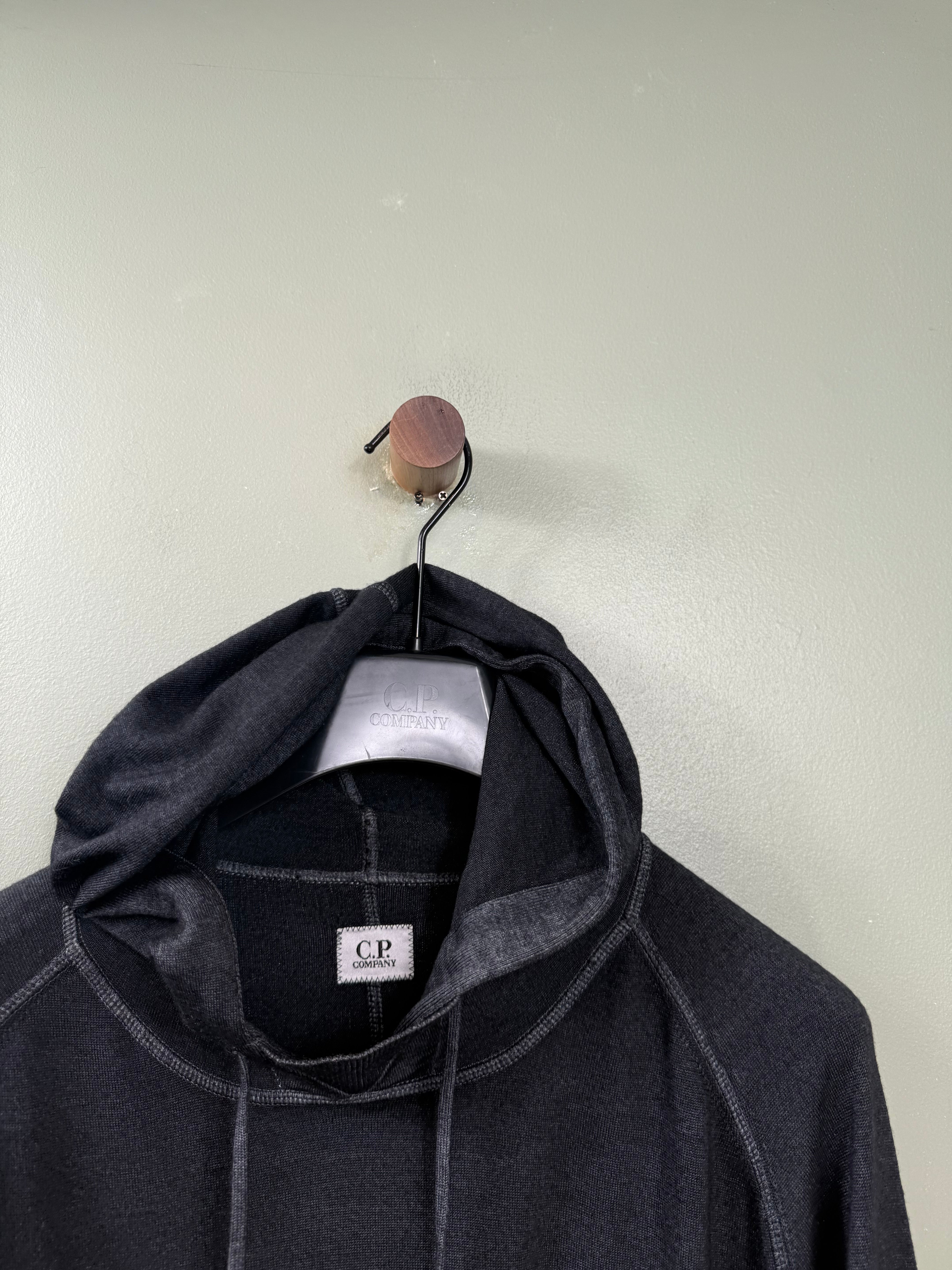 C.P. Company Navy Knit Hoodie