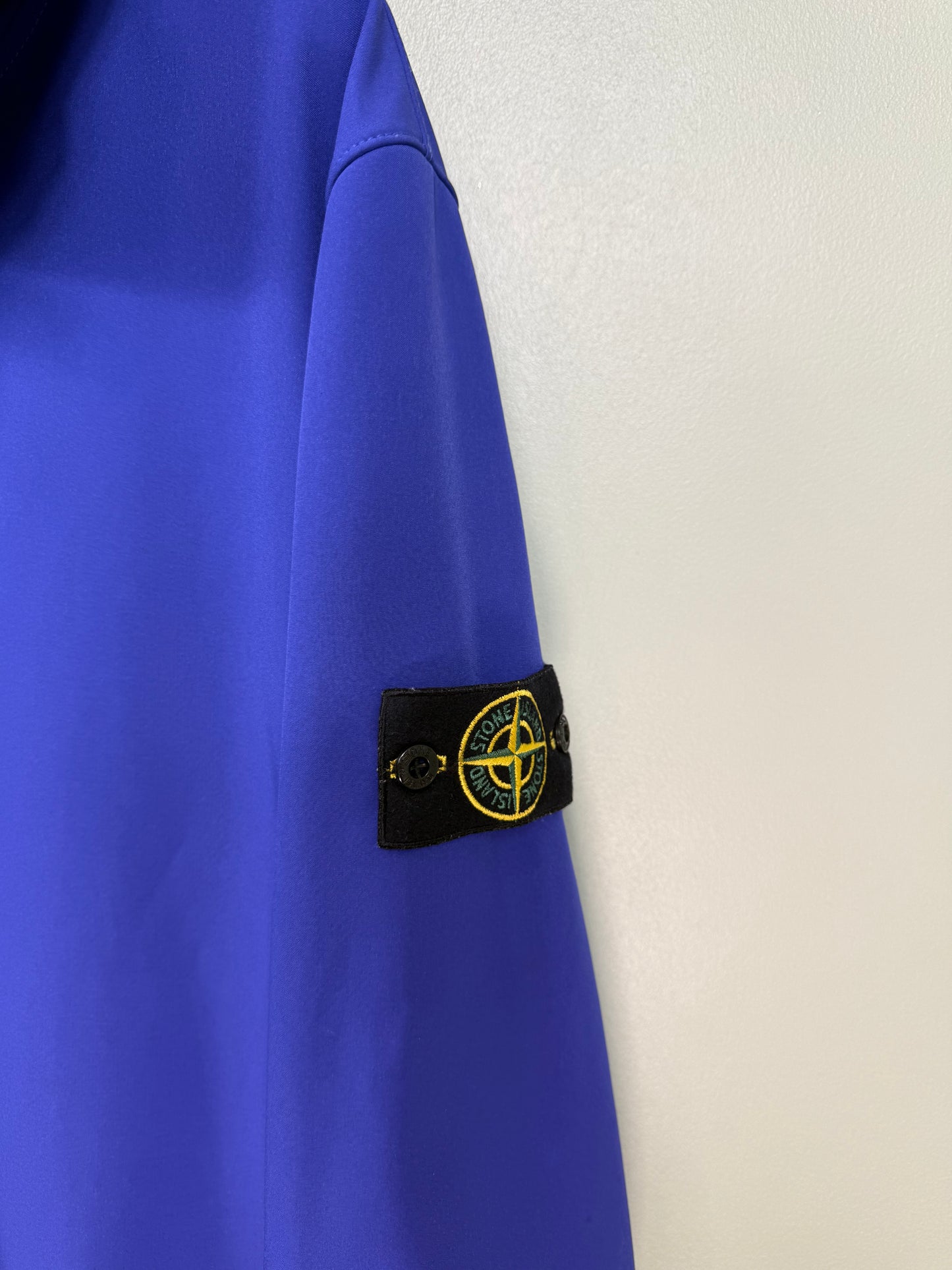 Stone Island Blue Soft Shell Jacket